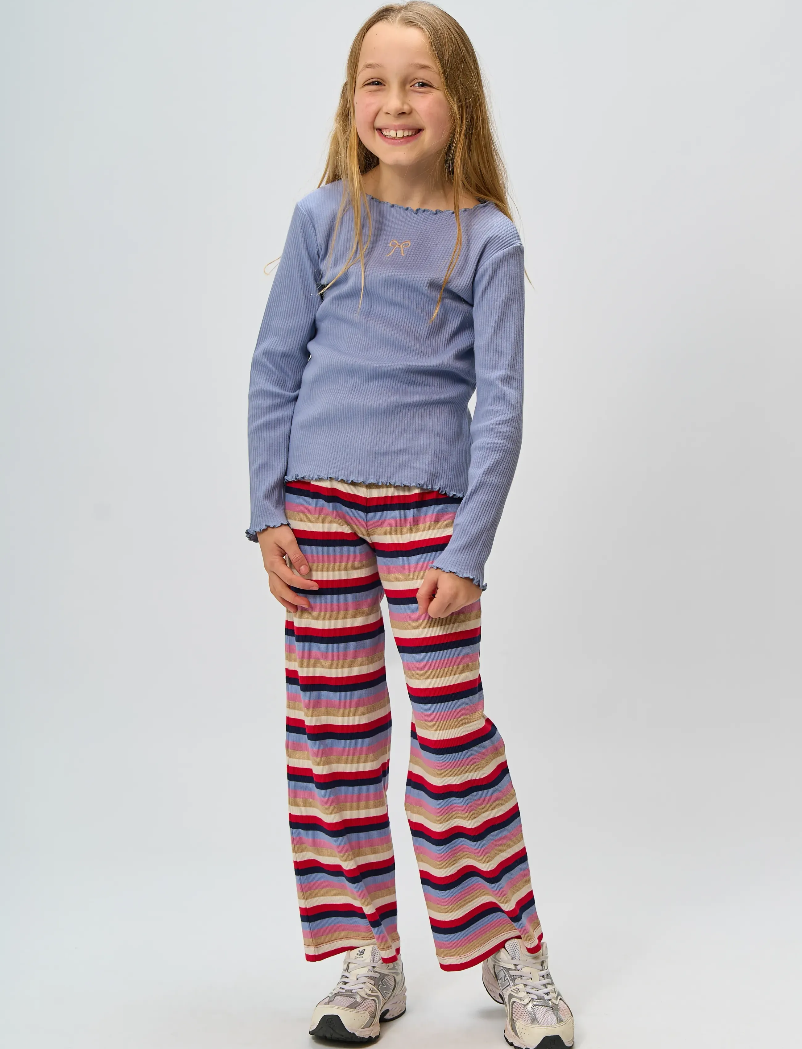 The New TNRosie Wide Rib Pants - Underdele - MULTI STRIPED / multi