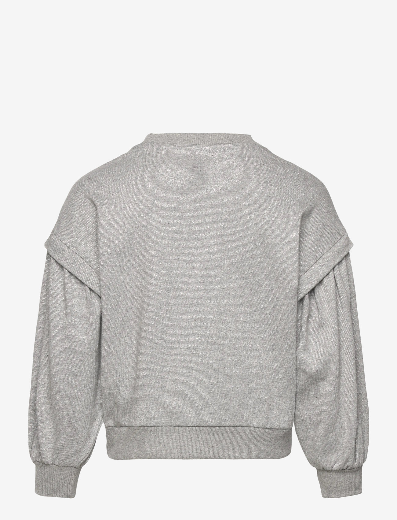 The New - TNRenata Glitter Sweatshirt - sweatshirts - light grey melange - 1
