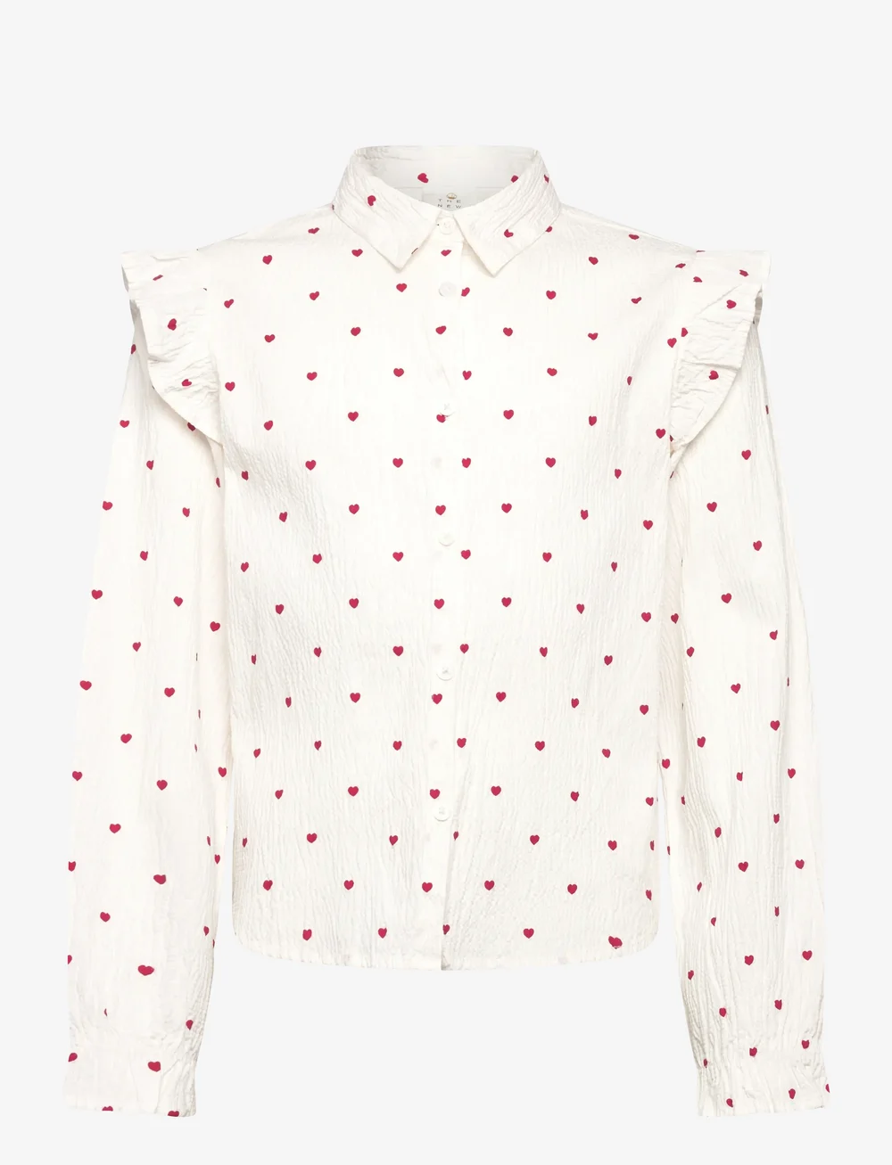 The New - TNRamona Shirt - långärmade skjortor - gardenia aop - 0