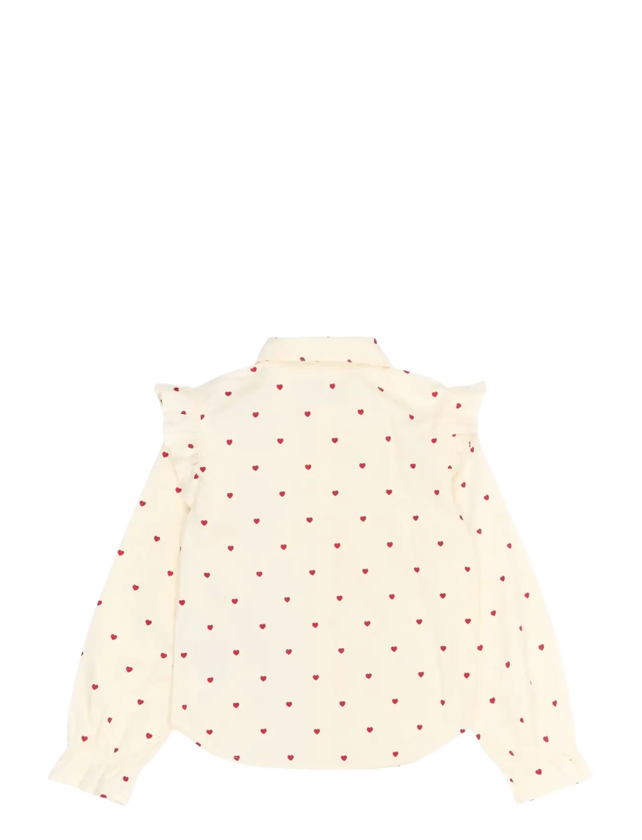 The New - TNRamona Shirt - gardenia aop - 2