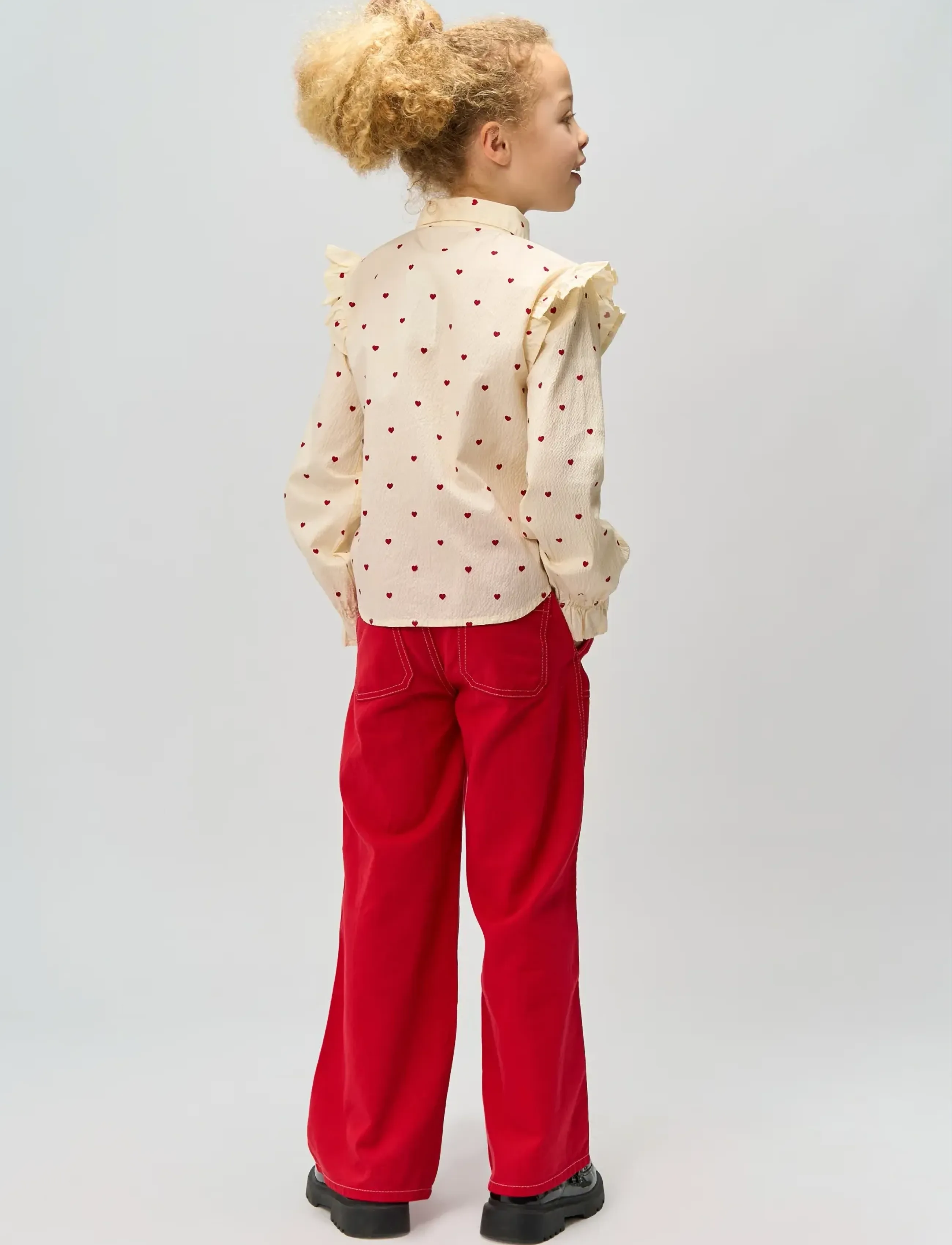 The New - TNRamona Shirt - gardenia aop - 3