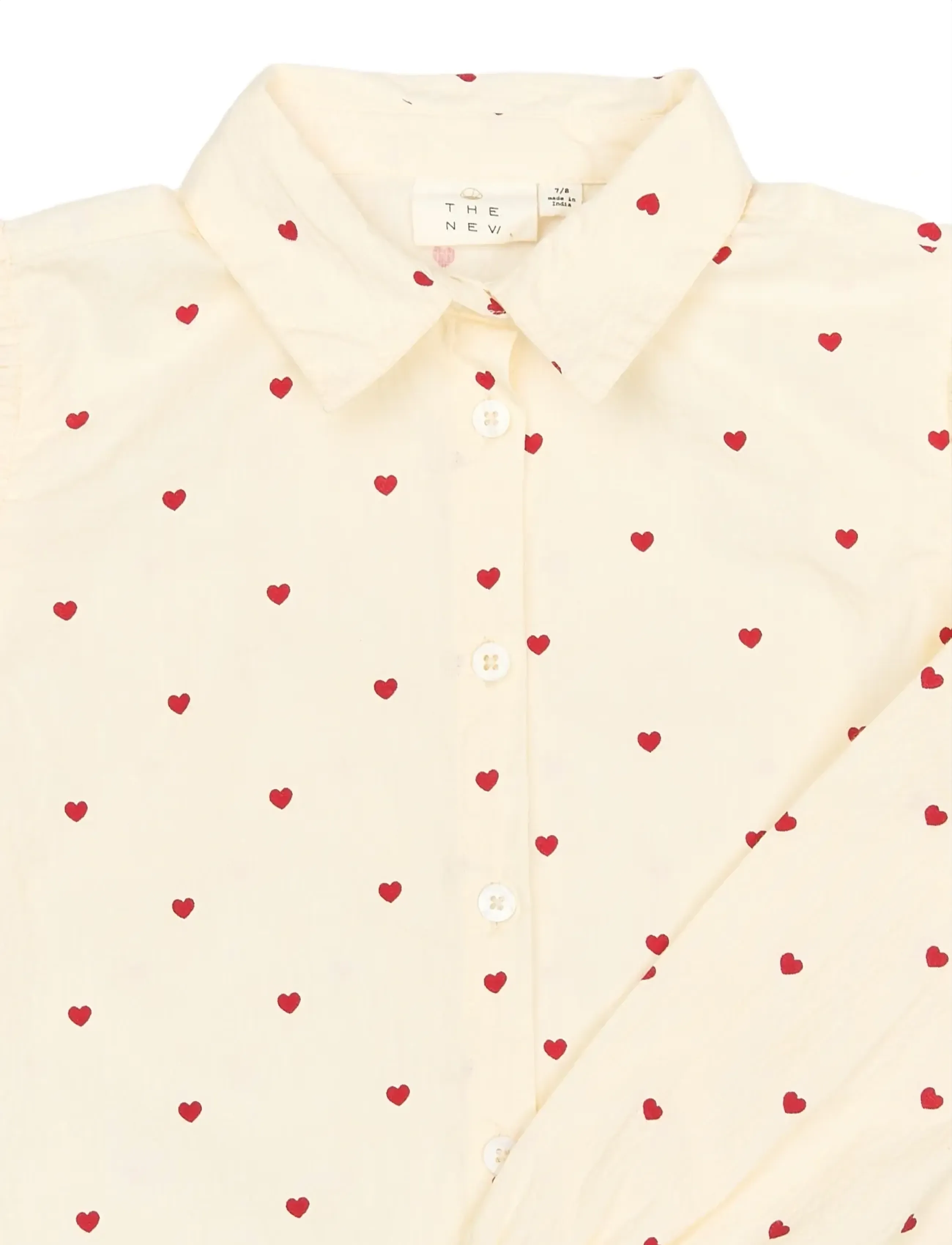 The New - TNRamona Shirt - gardenia aop - 4