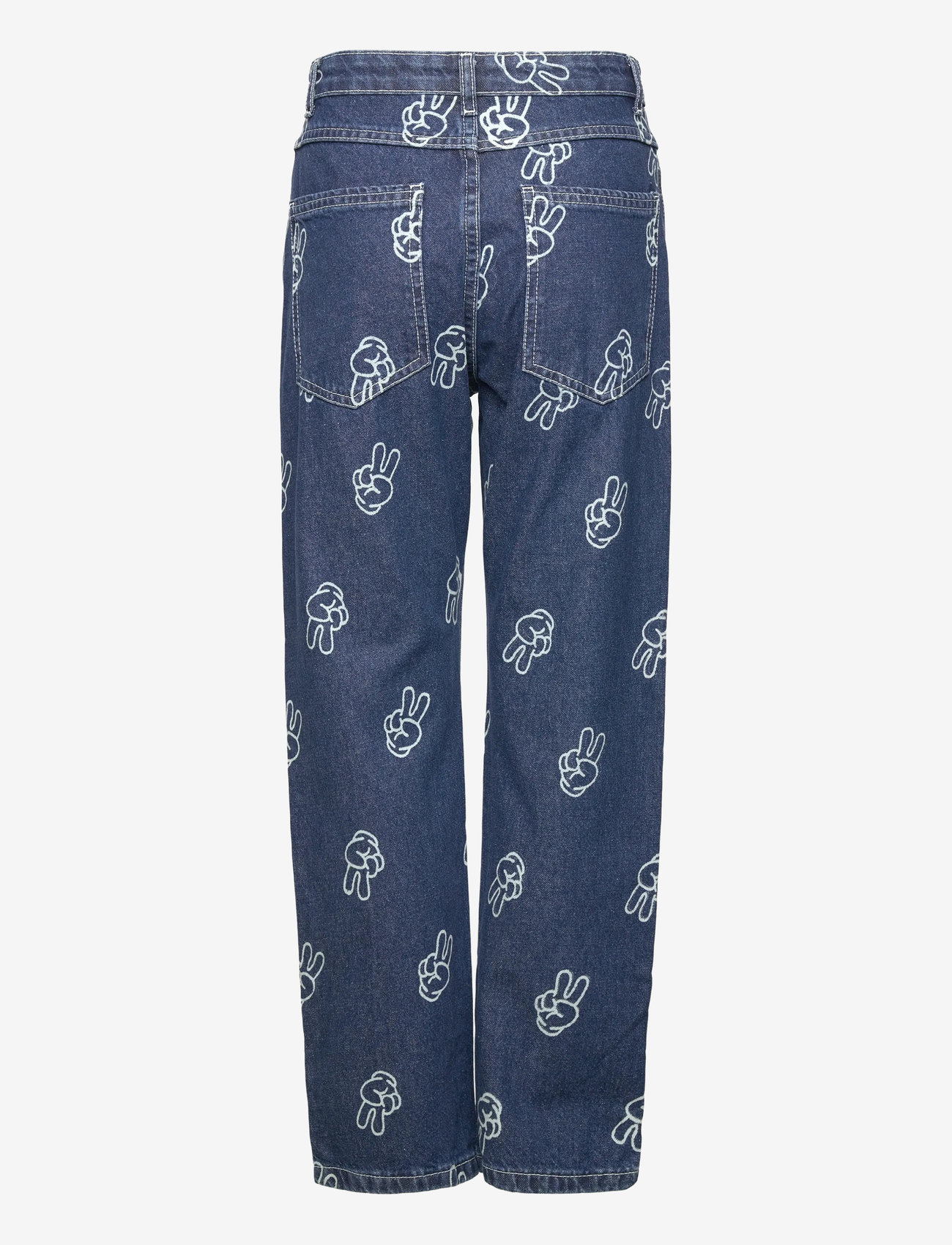 The New - TNPewter Loose Fit Jeans - laia säärega teksad - medium blue denim aop - 1