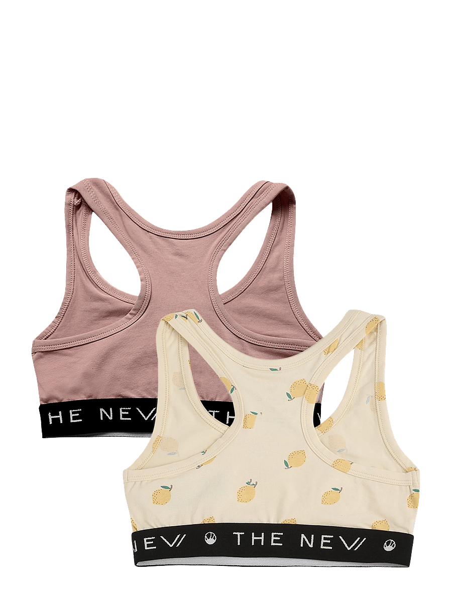 The New - TNTHE NEW Top 2-Pack Exp - oberteile - white swan lemon aop - 3