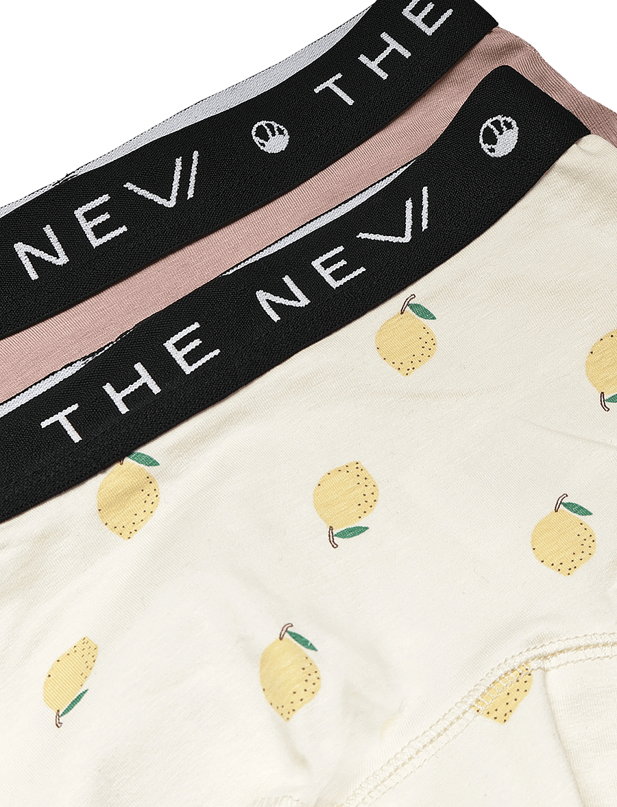 The New - TNTHE NEW Hipsters 2-Pack Exp - püksikud - white swan lemon aop - 2