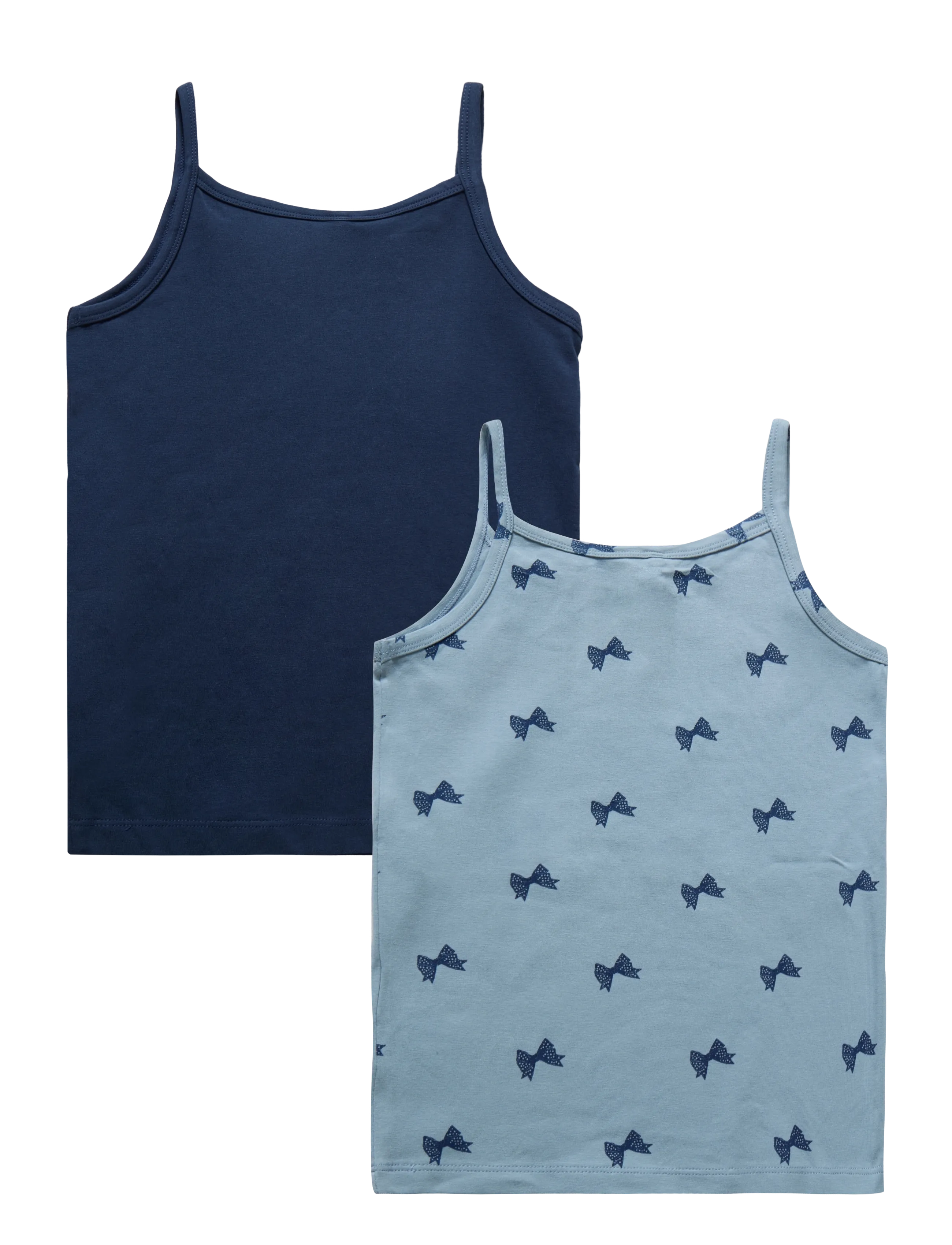 The New TNTHE NEW Strap Top 2-Pack Exp - Shoppa efter storlek - ASHLEY BLUE BOW AOP / blue