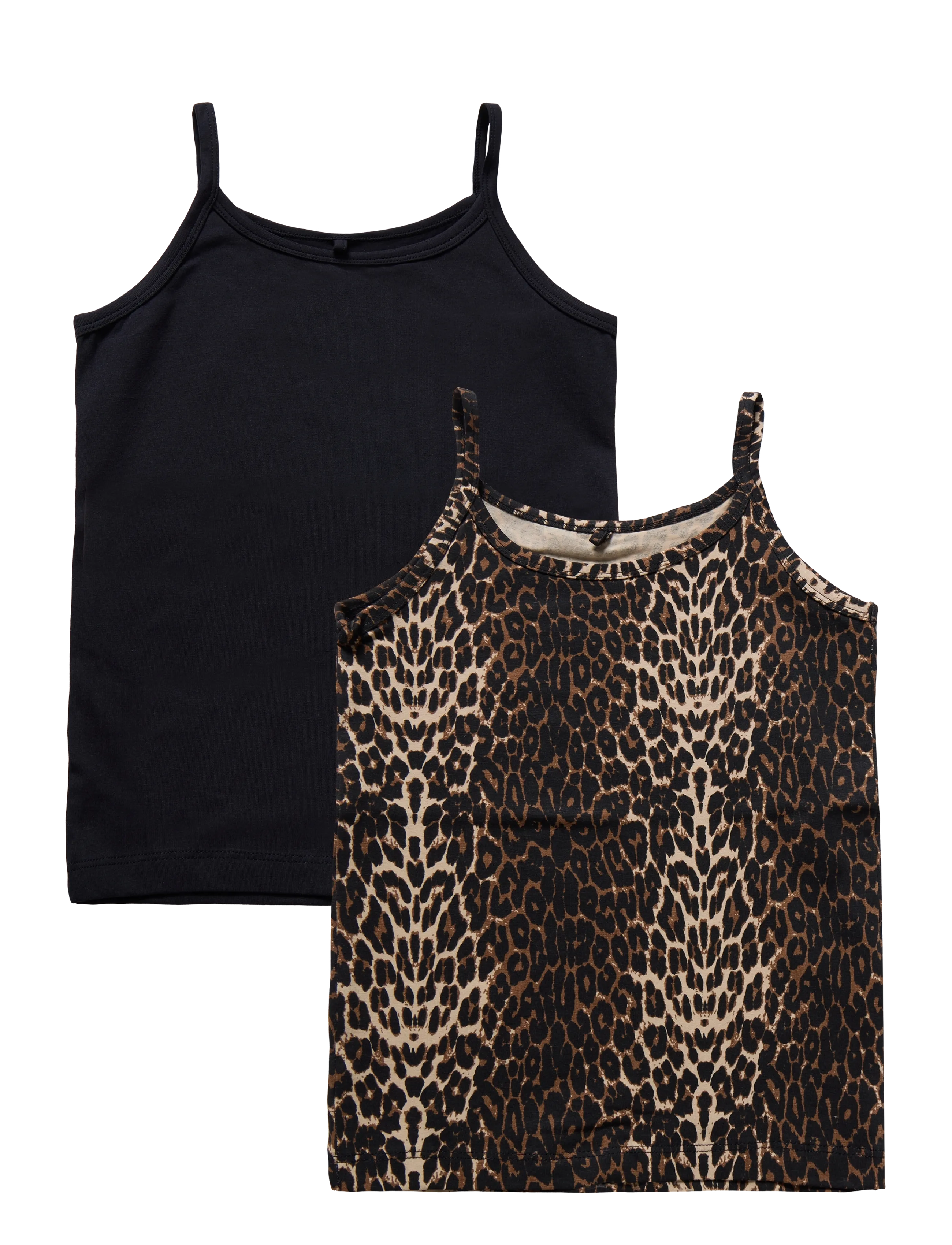 The New - TNTHE NEW Strap Top 2-Pack Exp - oberteile - black beauty - 1