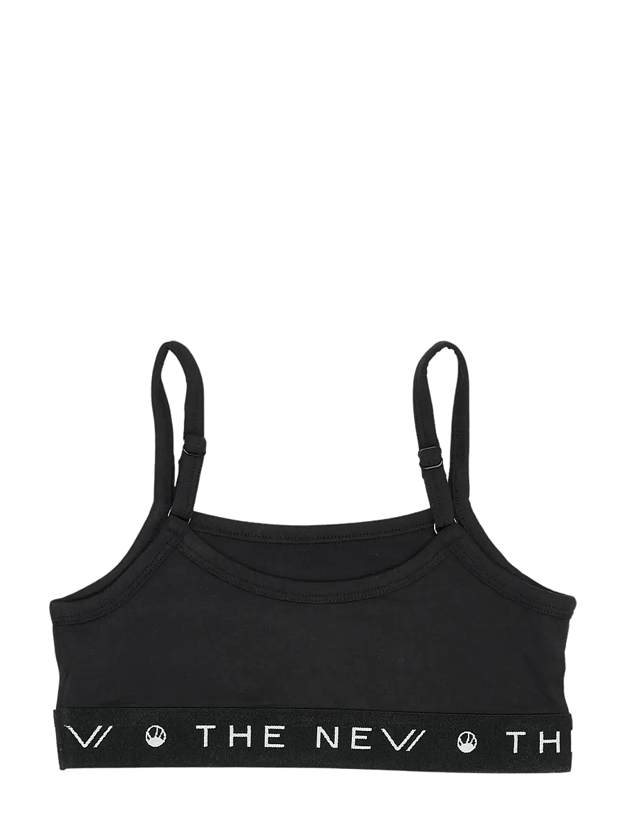 The New - TNTHE NEW Short Strap Top 2-Pack Ex - overdele - black beauty - 2