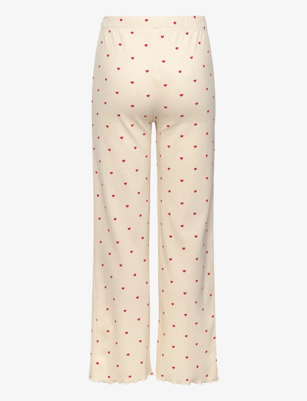 The New - TNHoliday Heart Rib Night Set - pyjamasset - gardenia aop - 3