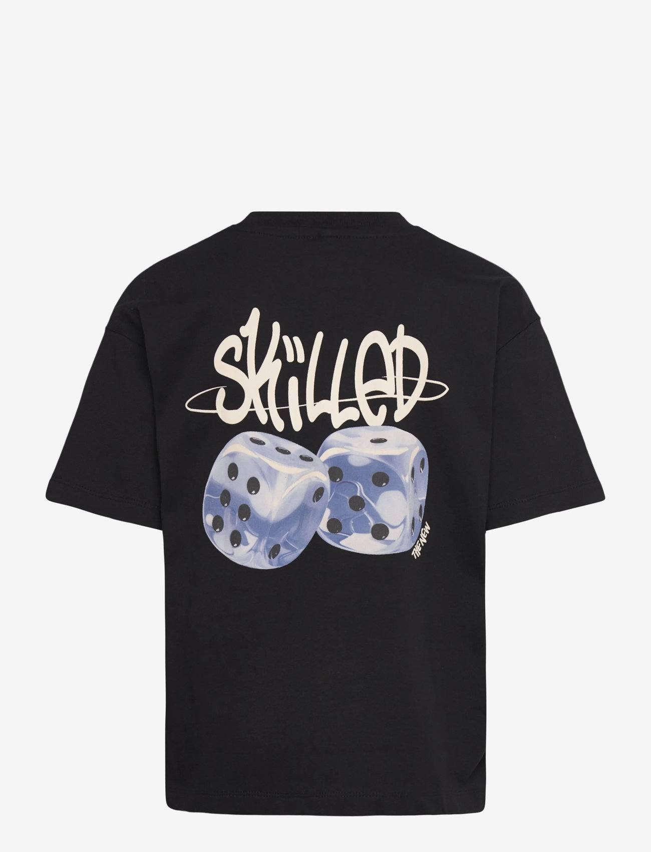 The New - TNRoss OS S_S Tee - kortärmade t-shirts - black beauty - 2