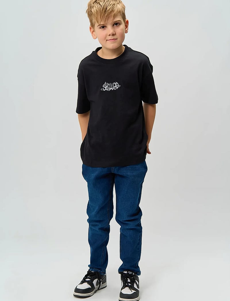 The New - TNRoss OS S_S Tee - kortärmade t-shirts - black beauty - 0