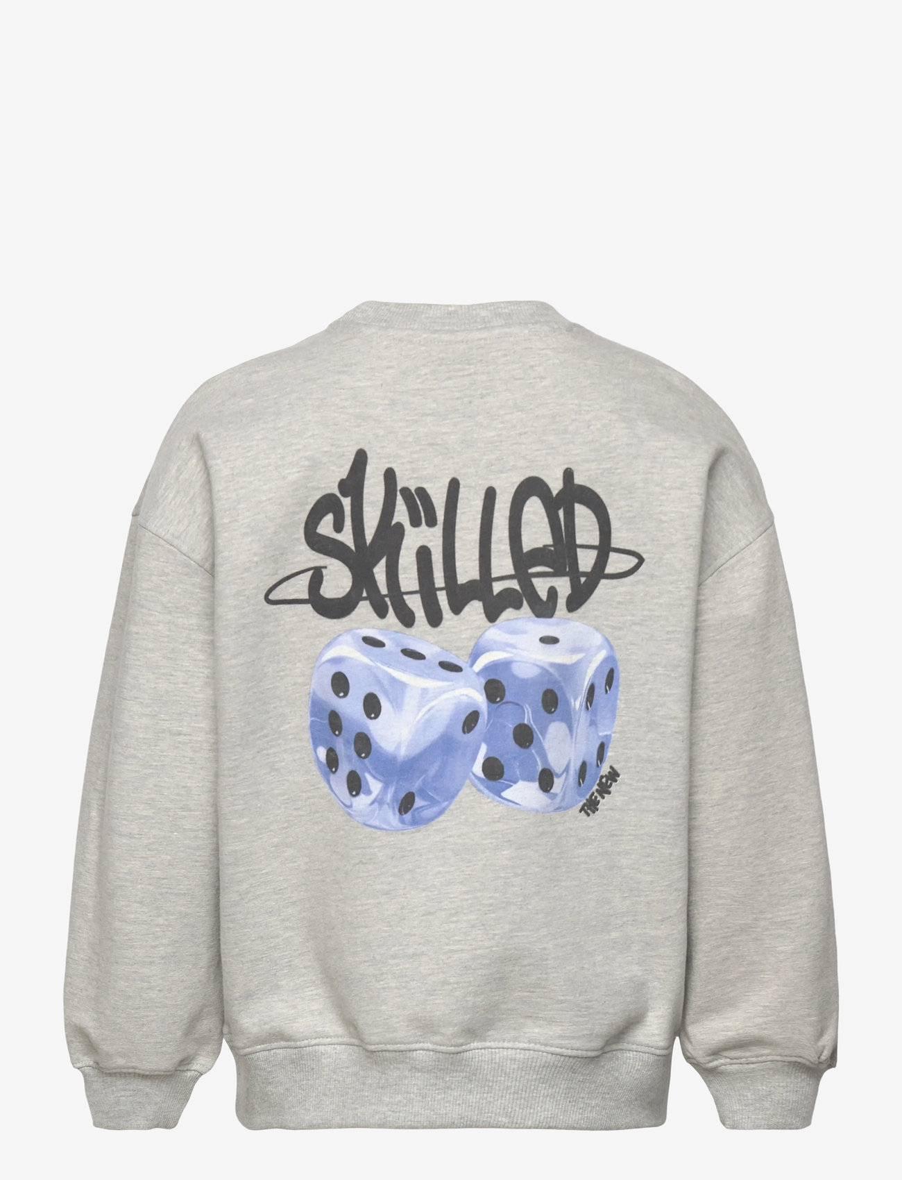 The New - TNRon Melange OS Sweatshirt - sweatshirts - light grey melange - 2