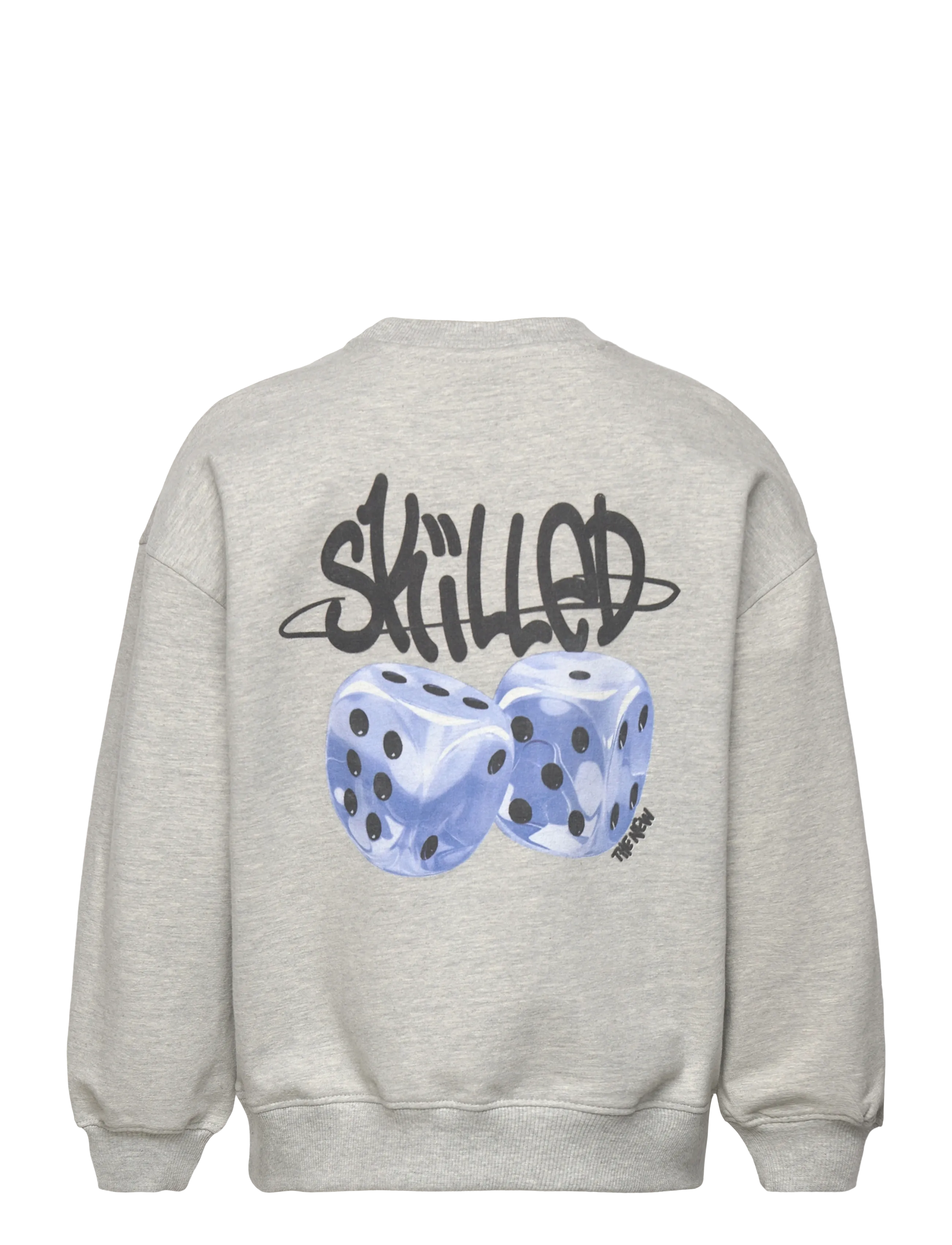 The New - TNRon Melange OS Sweatshirt - sweatshirts - light grey melange - 2