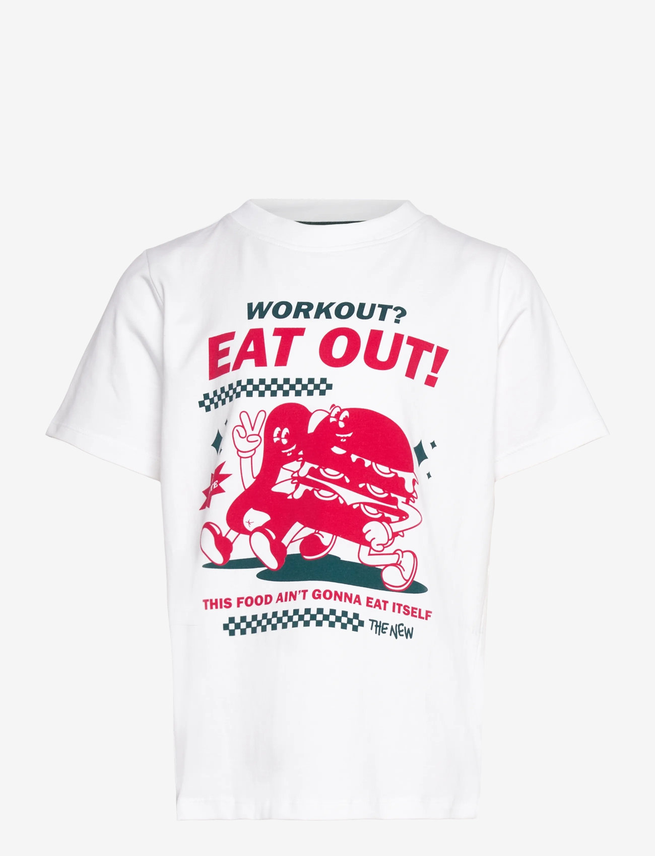 The New - TNRoger S_S Tee - kortärmade t-shirts - bright white - 1