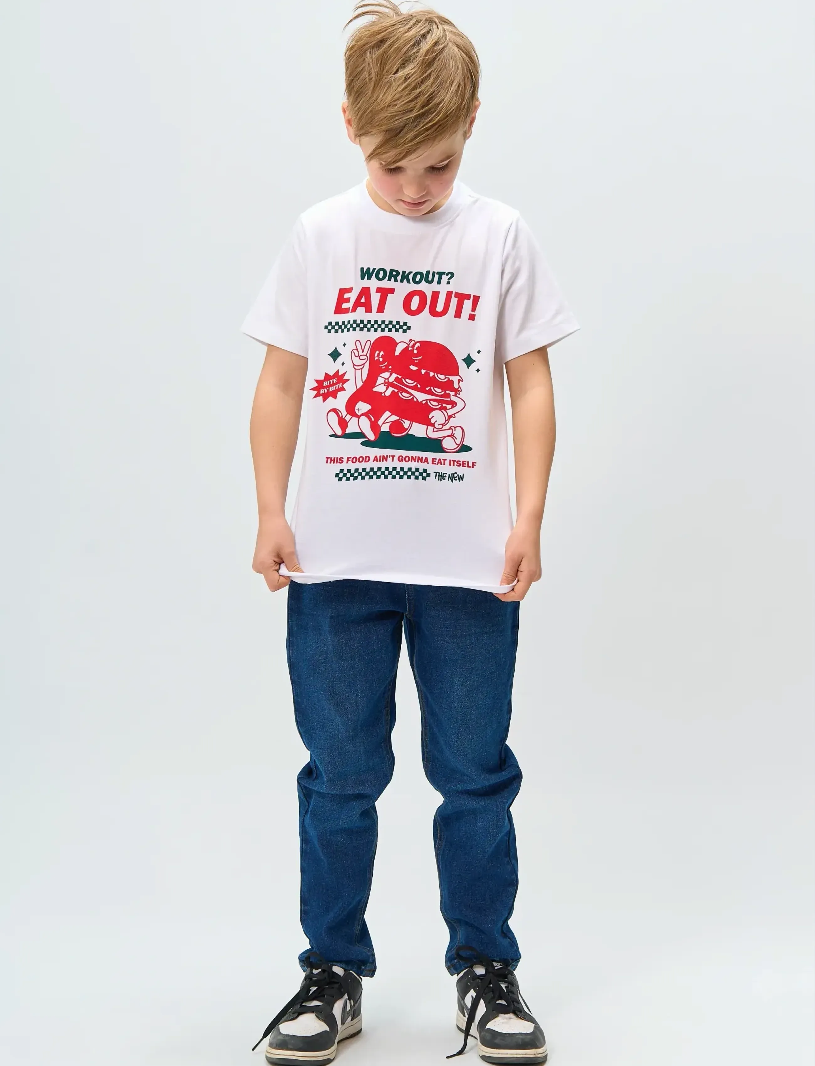 The New TNRoger S_S Tee - Toppar & T-shirts - BRIGHT WHITE / white