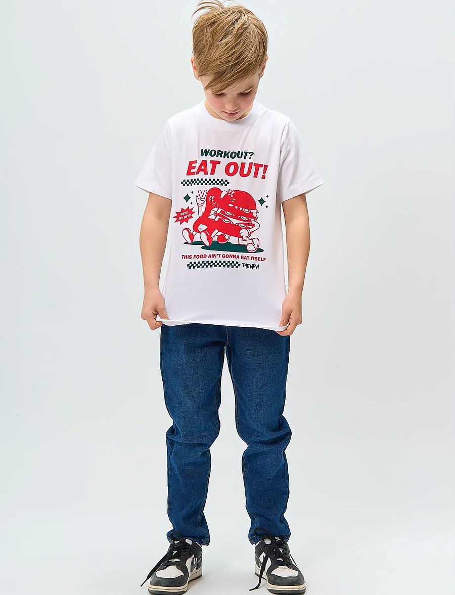 The New - TNRoger S_S Tee - kurzärmelige - bright white - 0
