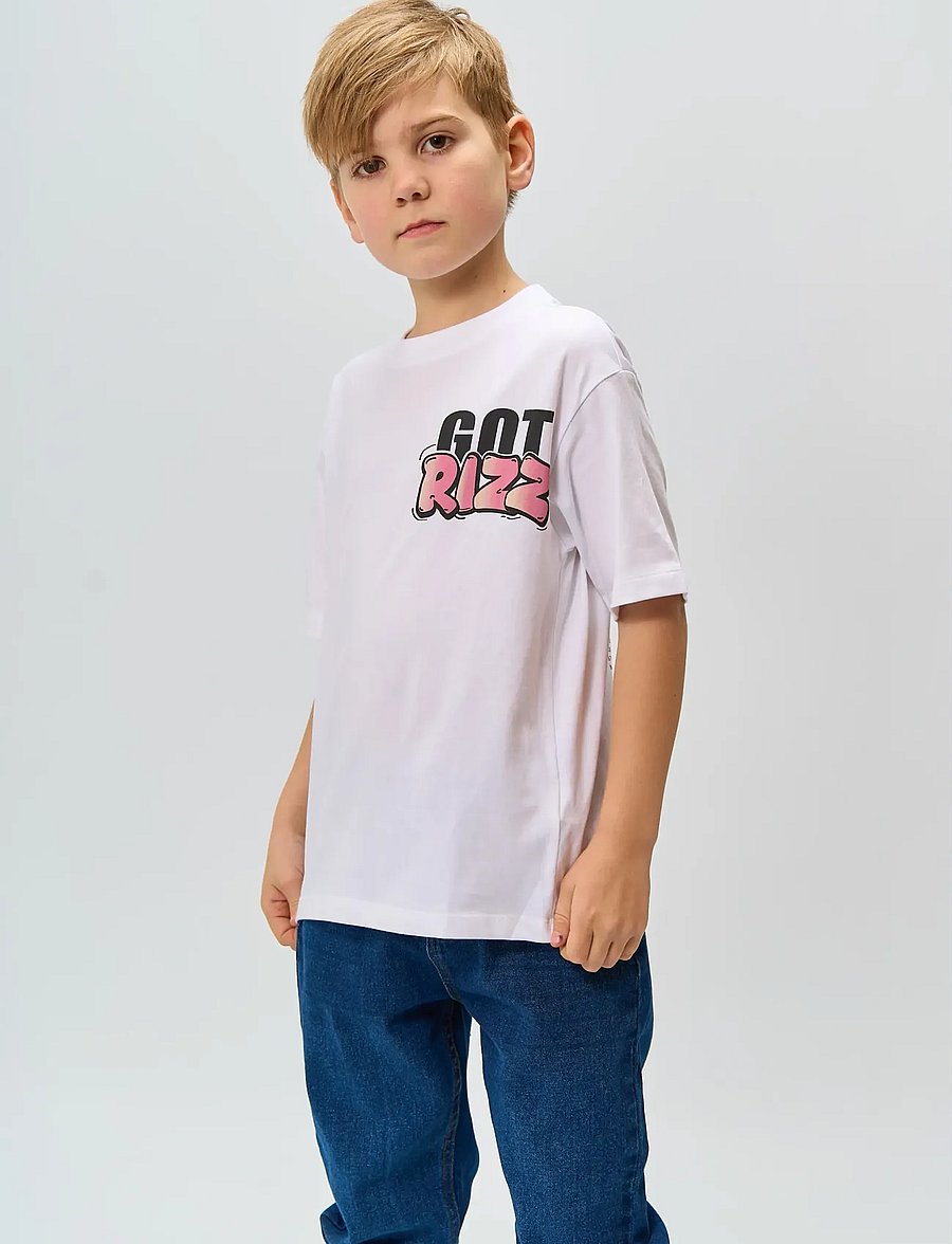 The New - TNRegan OS S_S Tee - stutterma bolir - bright white - 0