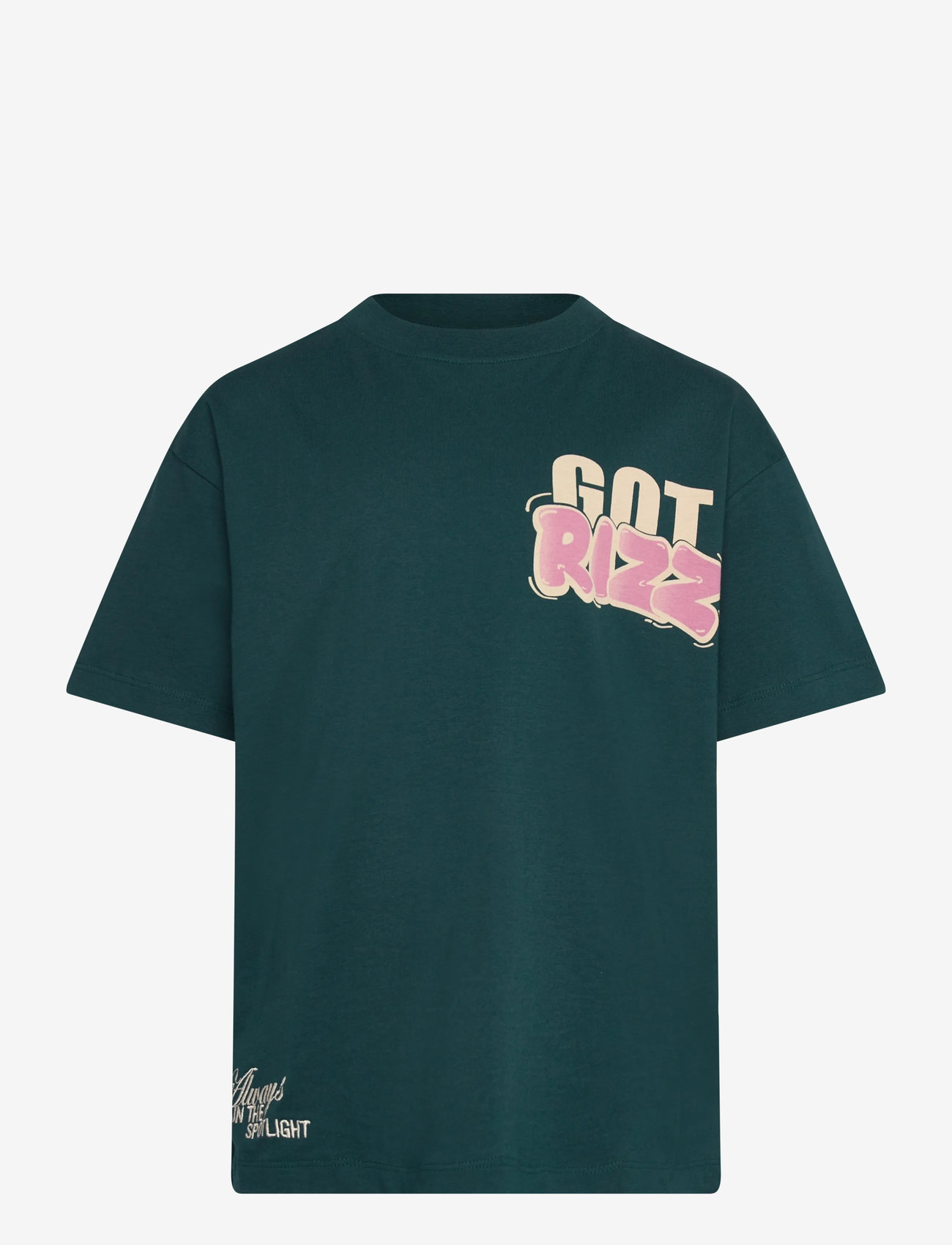 The New - TNRegan OS S_S Tee - kortärmade t-shirts - deep teal - 1