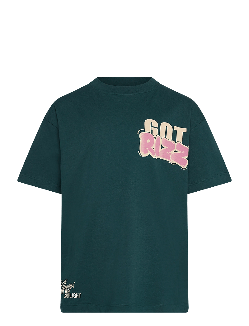 The New - TNRegan OS S_S Tee - kortärmade t-shirts - deep teal - 1