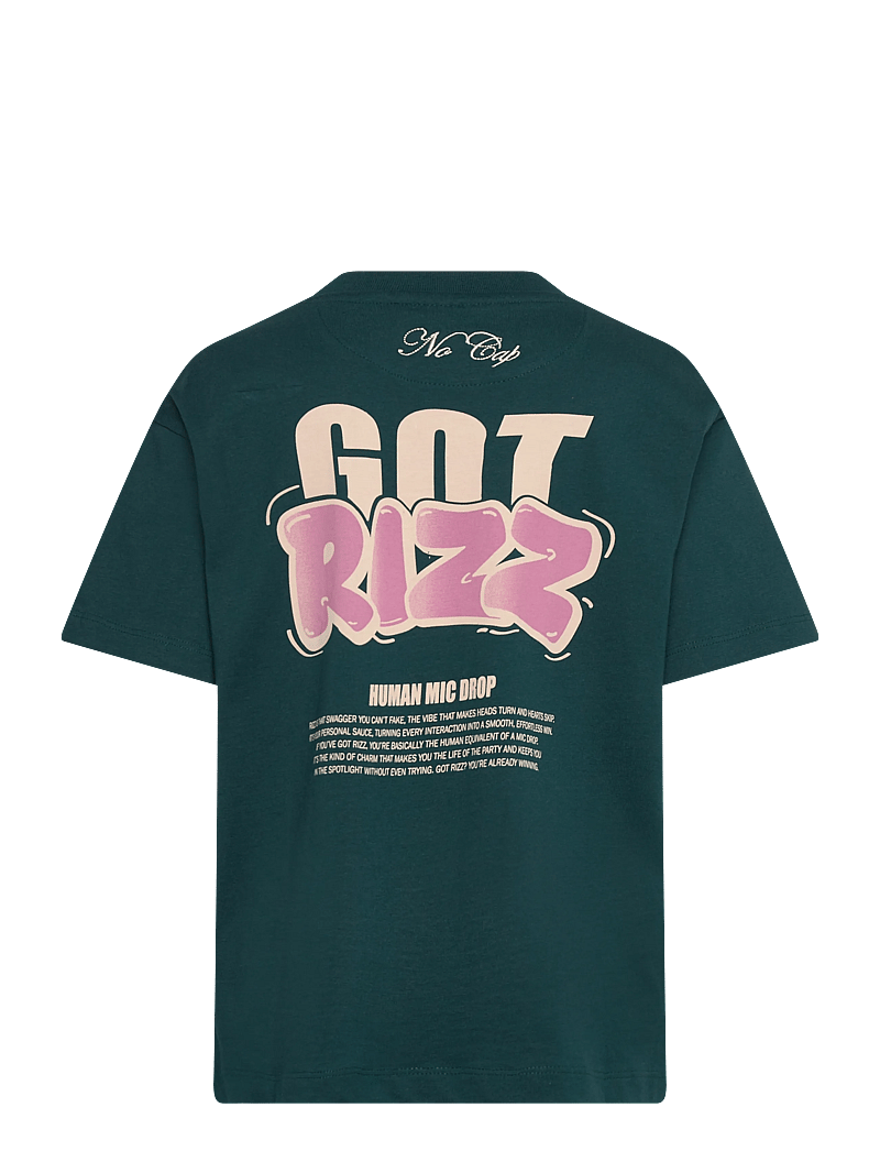 The New - TNRegan OS S_S Tee - kortärmade t-shirts - deep teal - 2