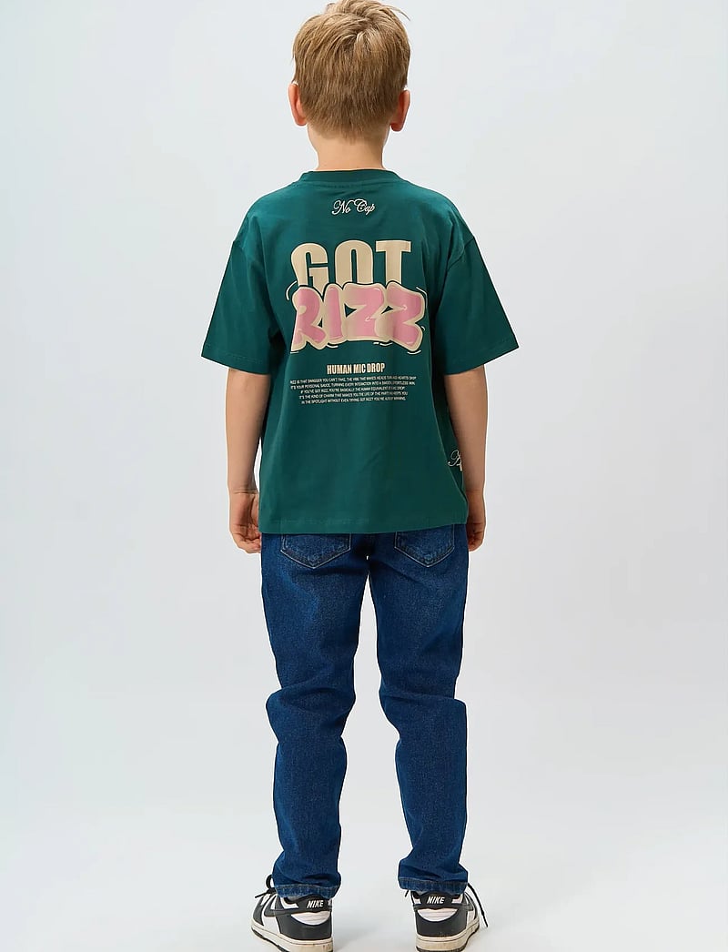 The New - TNRegan OS S_S Tee - kortärmade t-shirts - deep teal - 3