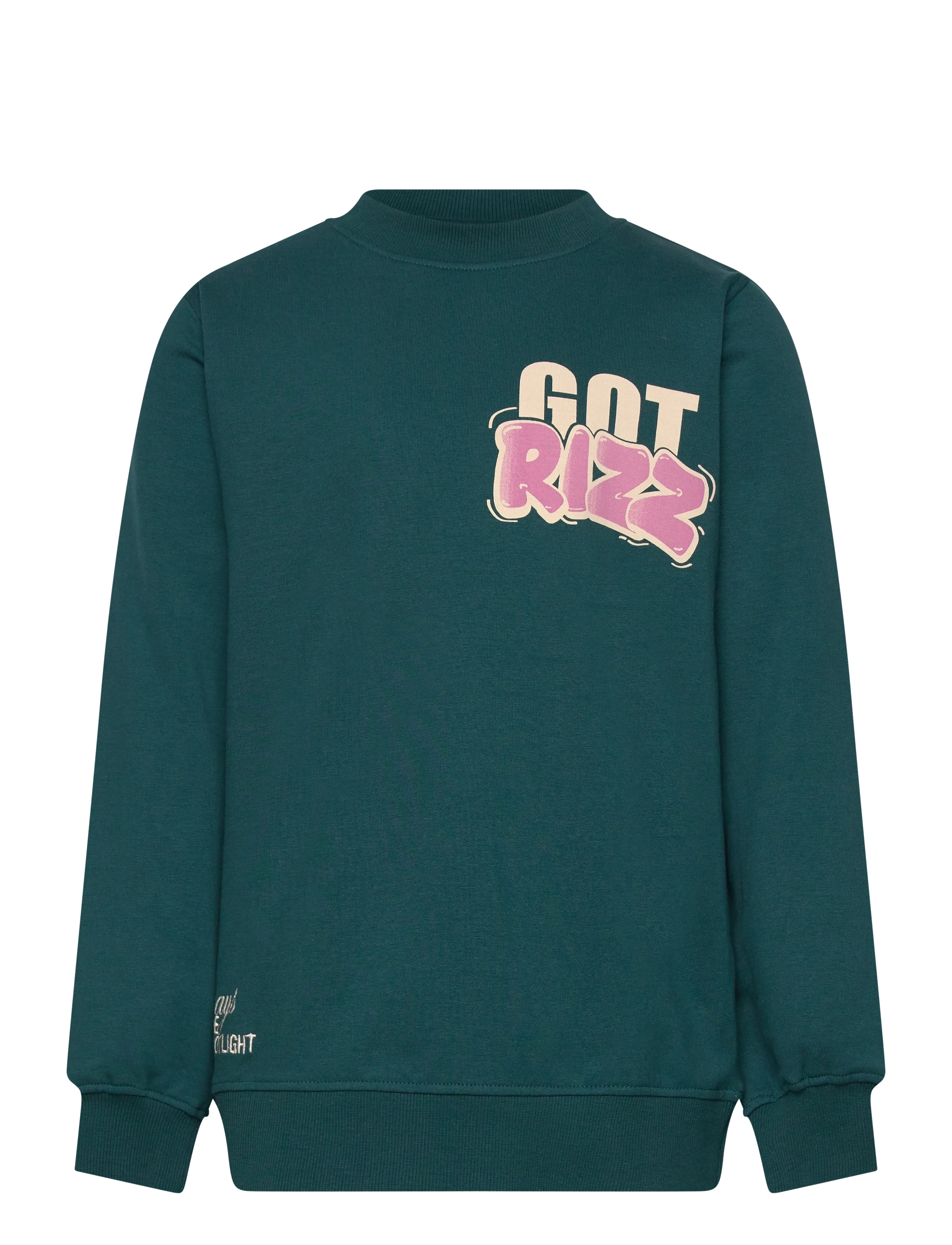 THE NEW Tnreg Sweatshirt Grün - 122/128 - Kinder