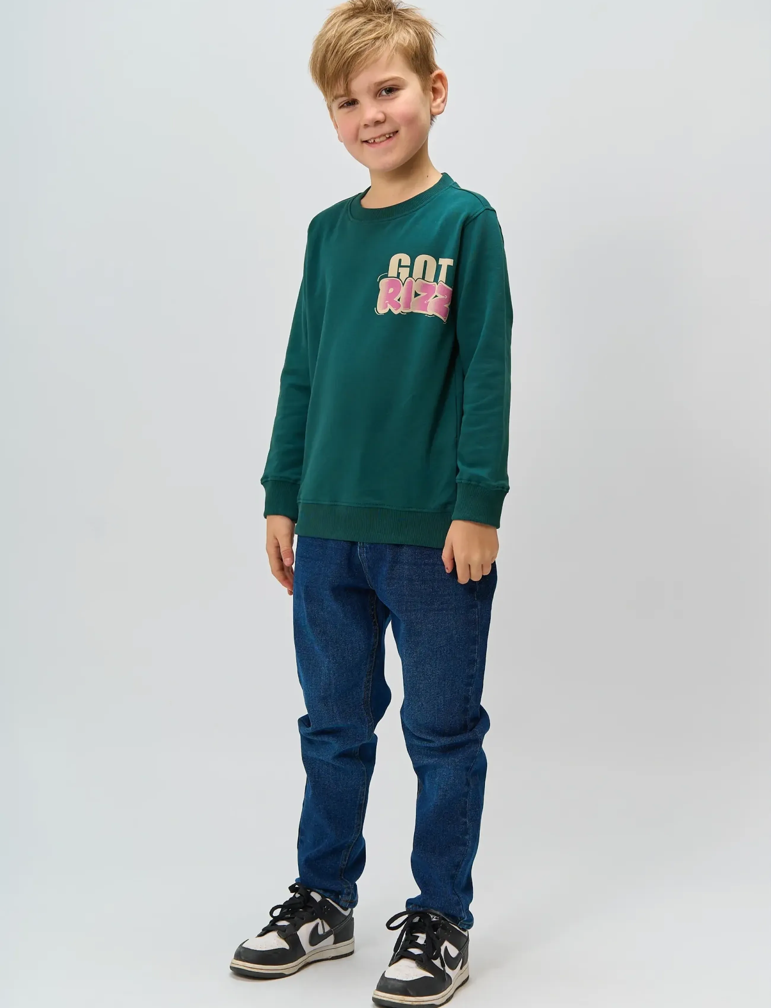 The New TNReg Sweatshirt - Oberteile - DEEP TEAL / green