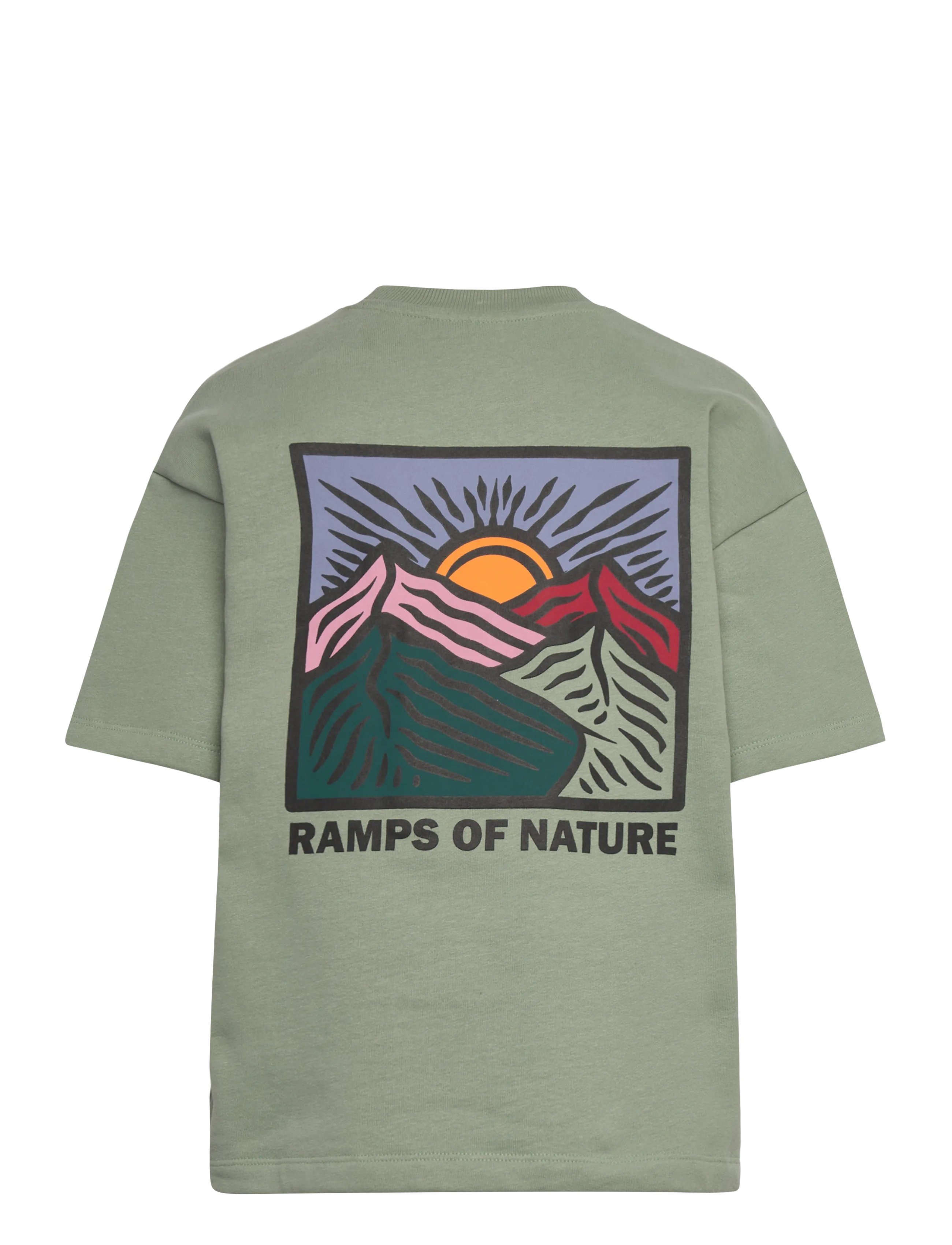 The New - TNRowan OS S_S Sweat Tee - lily pad - 1