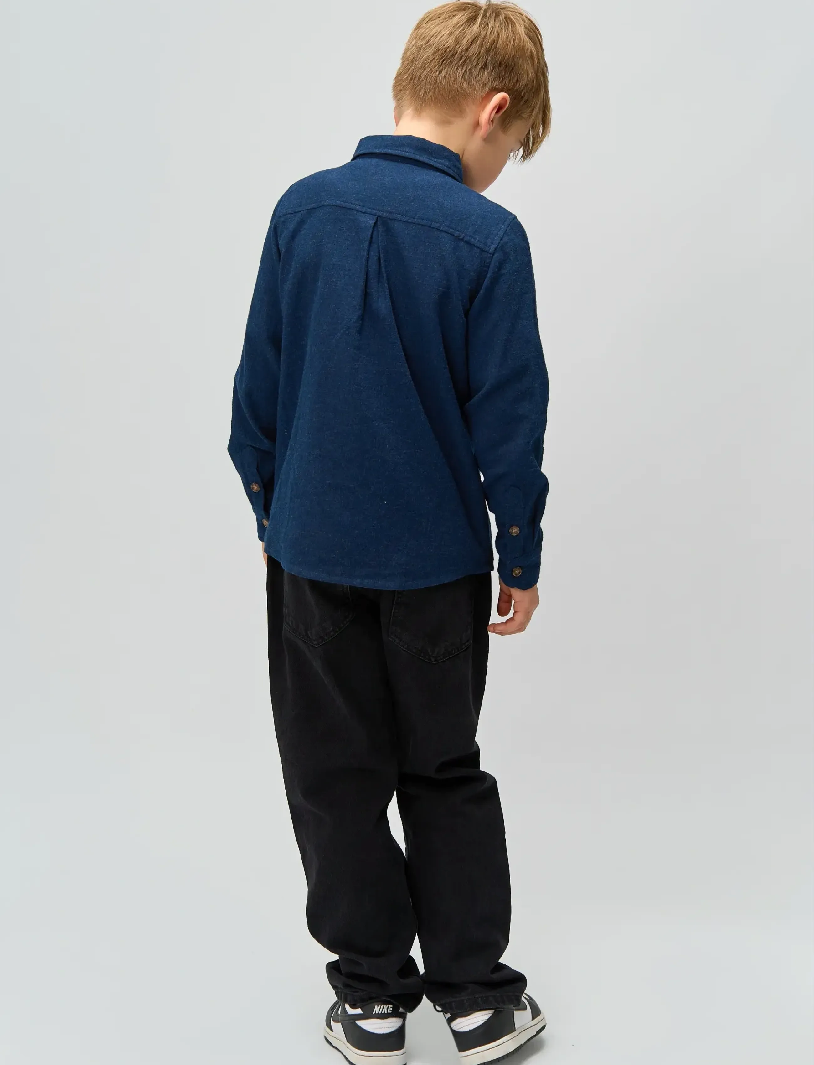 The New - TNRick L_S Shirt - navy blazer melange - 3