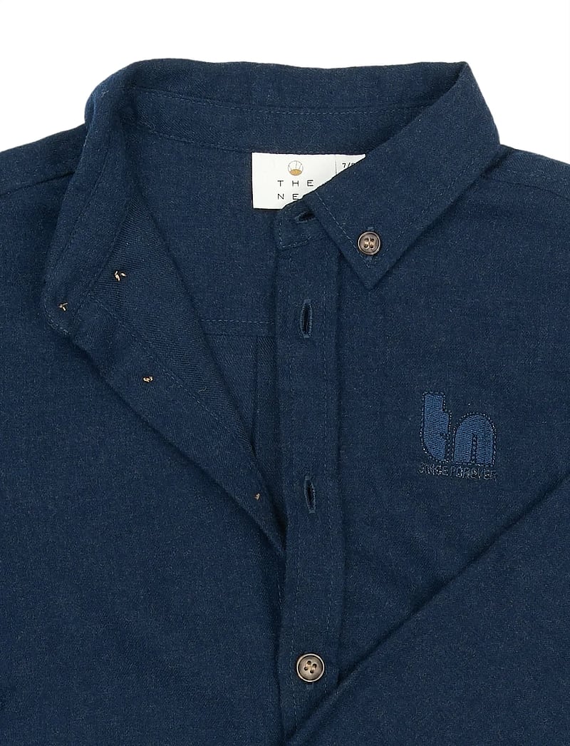 The New - TNRick L_S Shirt - langärmlige hemden - navy blazer melange - 4