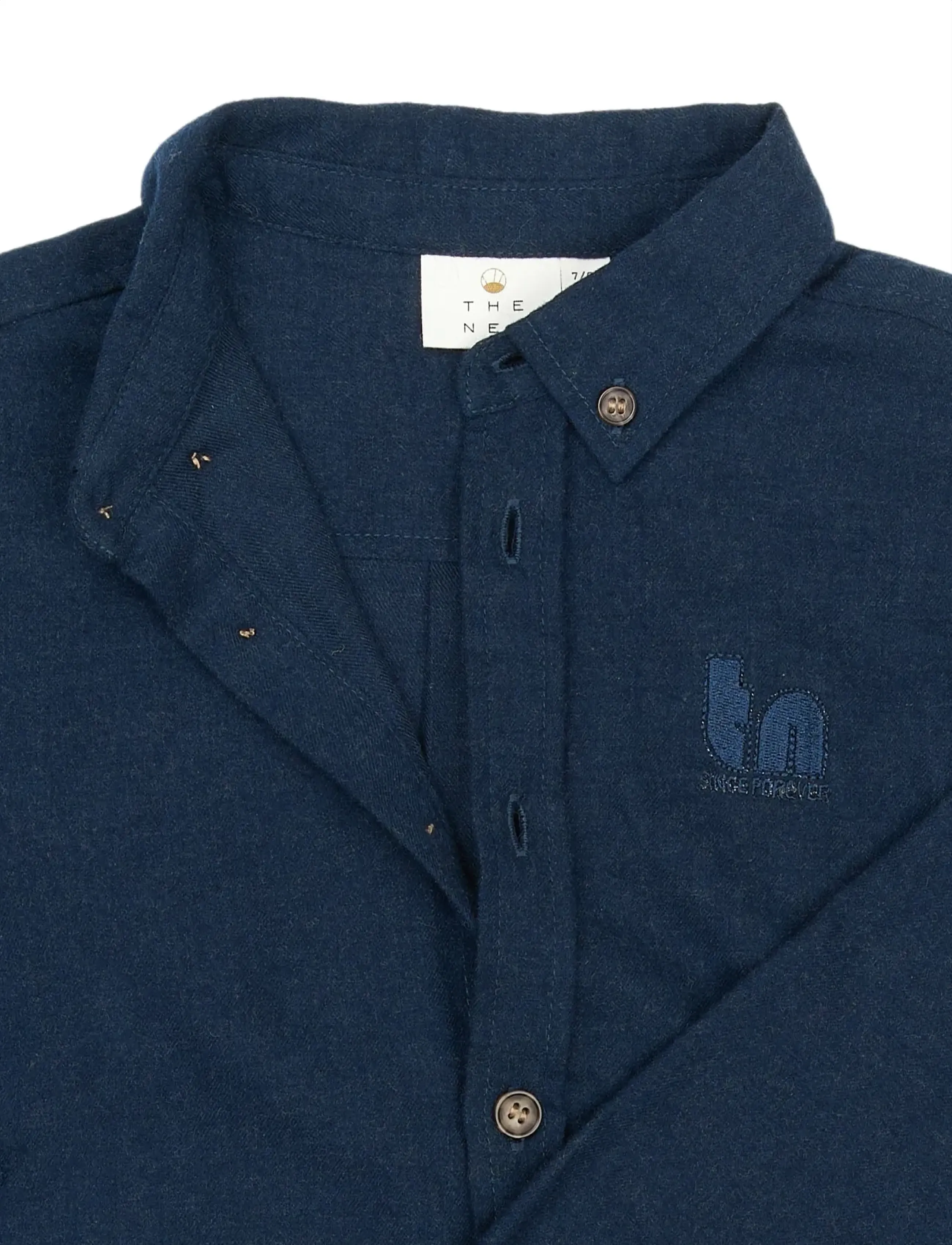 The New - TNRick L_S Shirt - navy blazer melange - 4