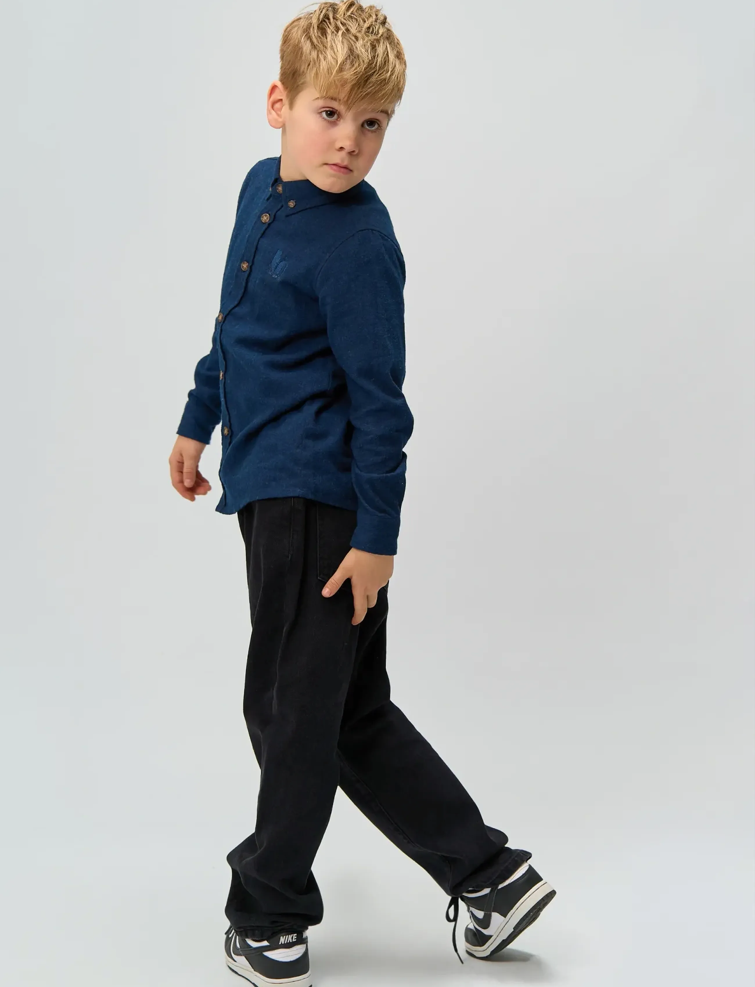The New - TNRe:turn Loose Fit Jeans - black denim - 4