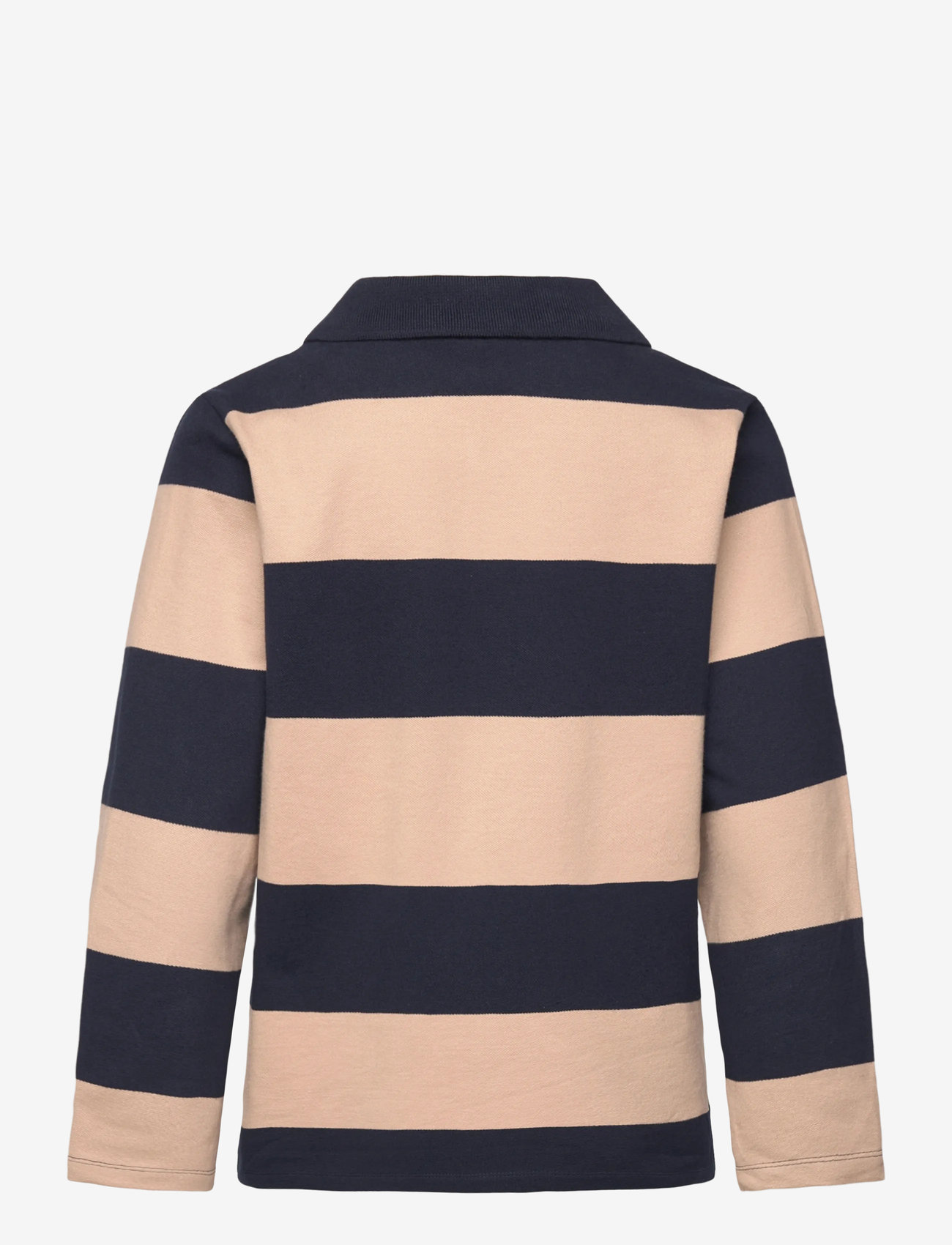 The New - TNRhett L_S Pique Polo - polos à manches longues - navy blazer striped - 1