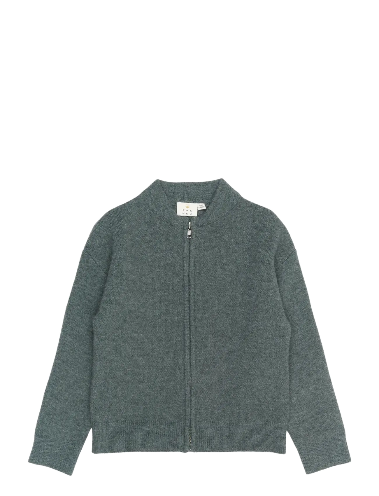 The New TNRolland Knit Cardigan - Kinder 98-134 - BLUE MELANGE / blue