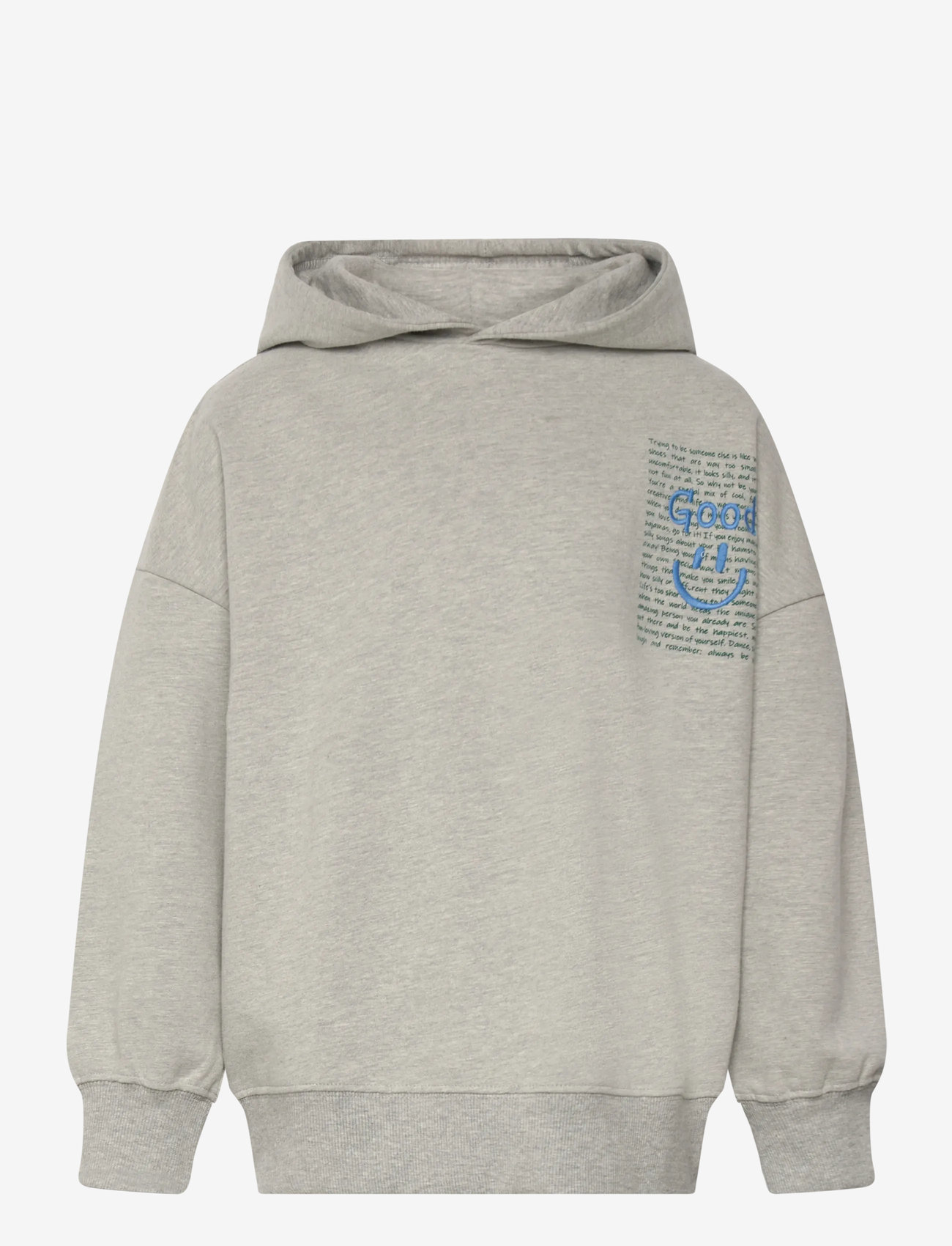 The New - TNPatrick OS Melange Hoodie - kapuzenpullover - light grey melange - 0