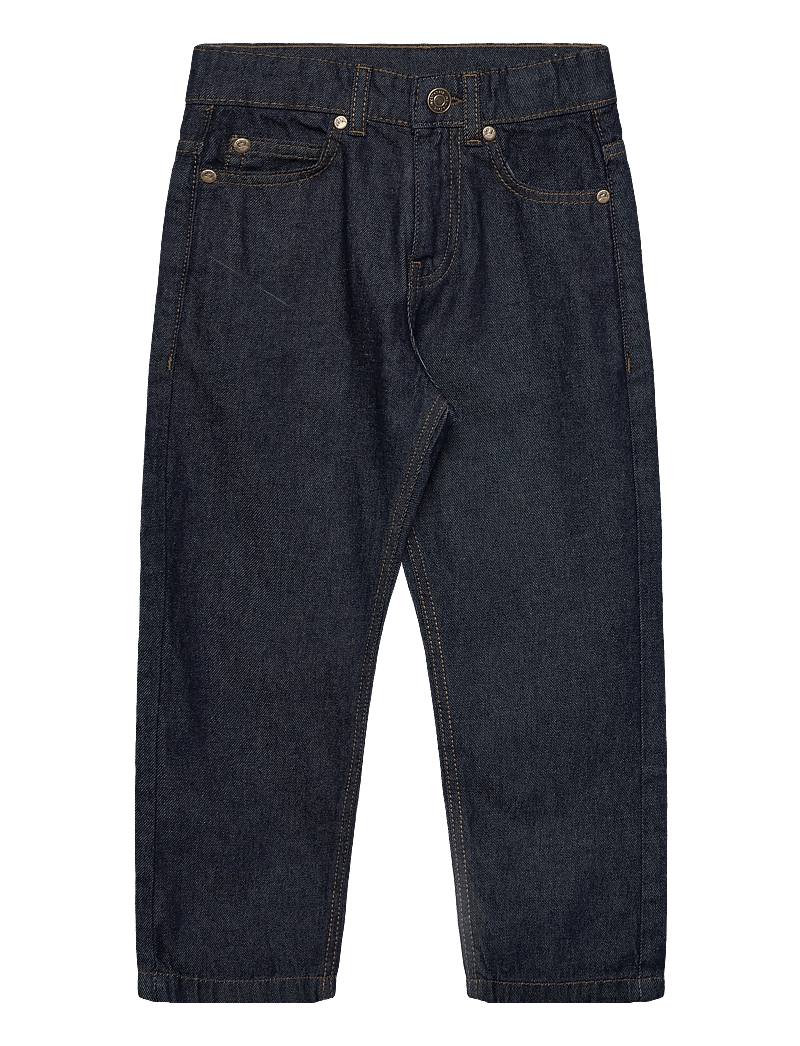 The New - TNMarchall Loose Fit Jeans - alt laienevad teksad - dark blue denim - 0