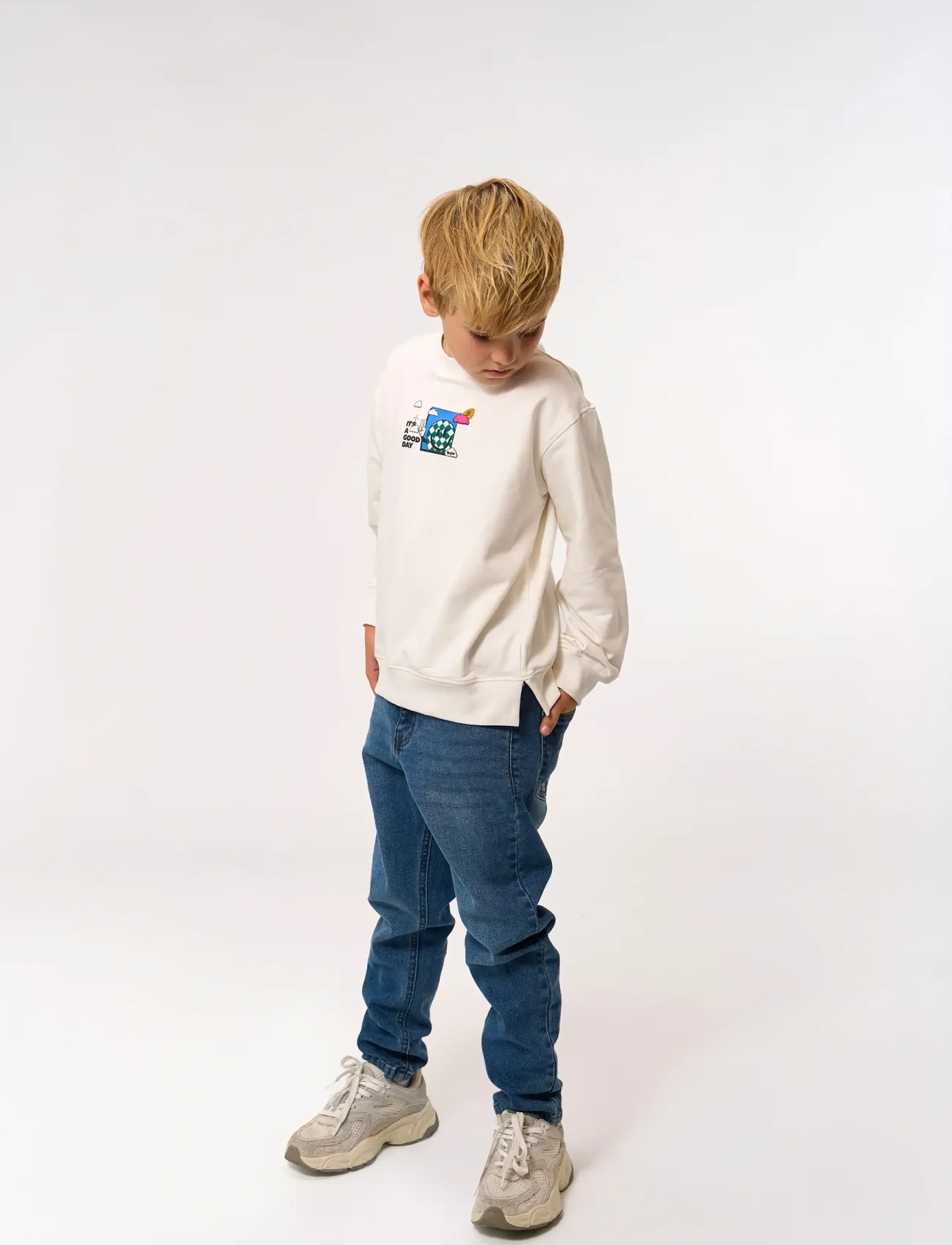 The New - TNJosh Jeans - tapered jeans - medium blue - 4