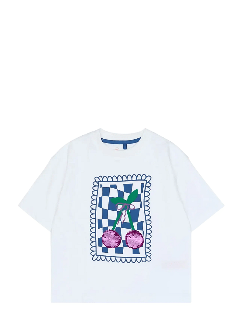 The New - TNSimone OS S_S Tee - kortærmede t-shirts - bright white - 1