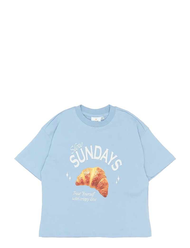 The New - TNSuzette OS S_S Tee - kortærmede t-shirts - forever blue - 1