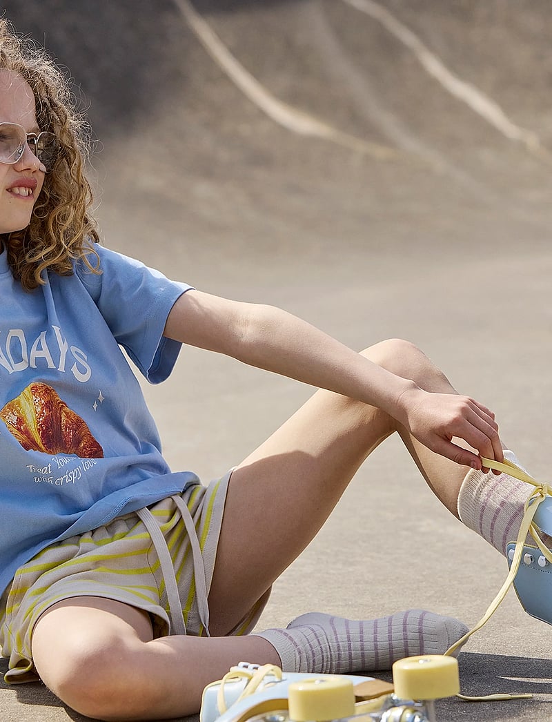 The New - TNSuzette OS S_S Tee - kortærmede t-shirts - forever blue - 0