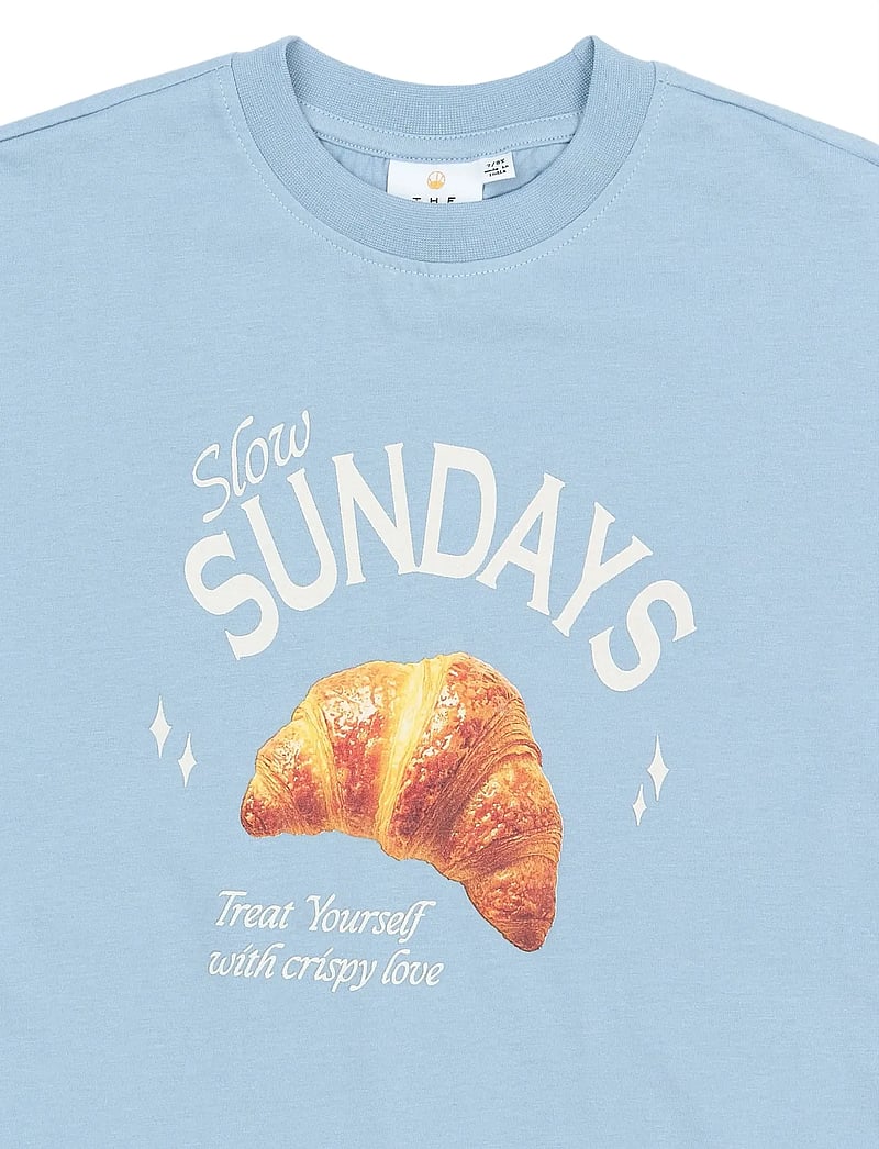 The New - TNSuzette OS S_S Tee - kortærmede t-shirts - forever blue - 3