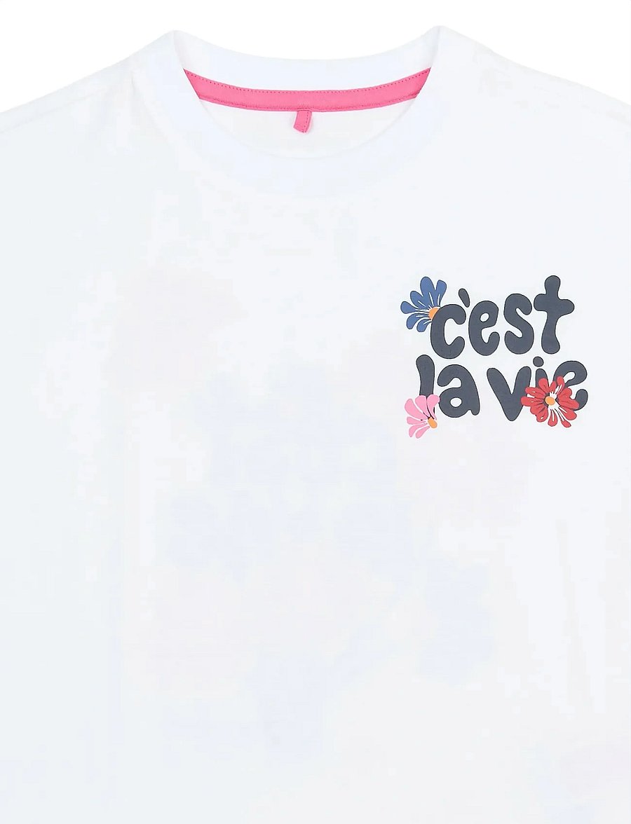 The New - TNSandra OS S_S Tee - kurzärmelige - bright white - 3