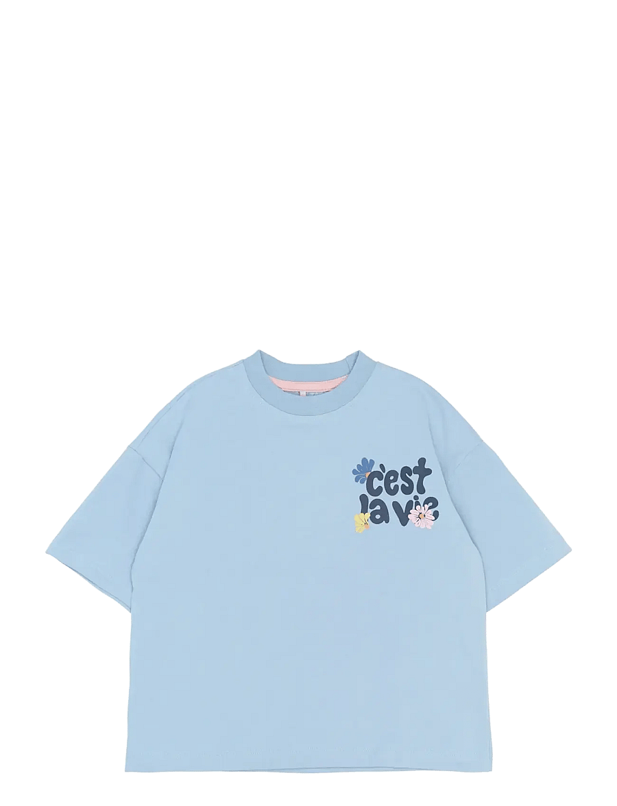The New - TNSandra OS S_S Tee - kortærmede t-shirts - forever blue - 1