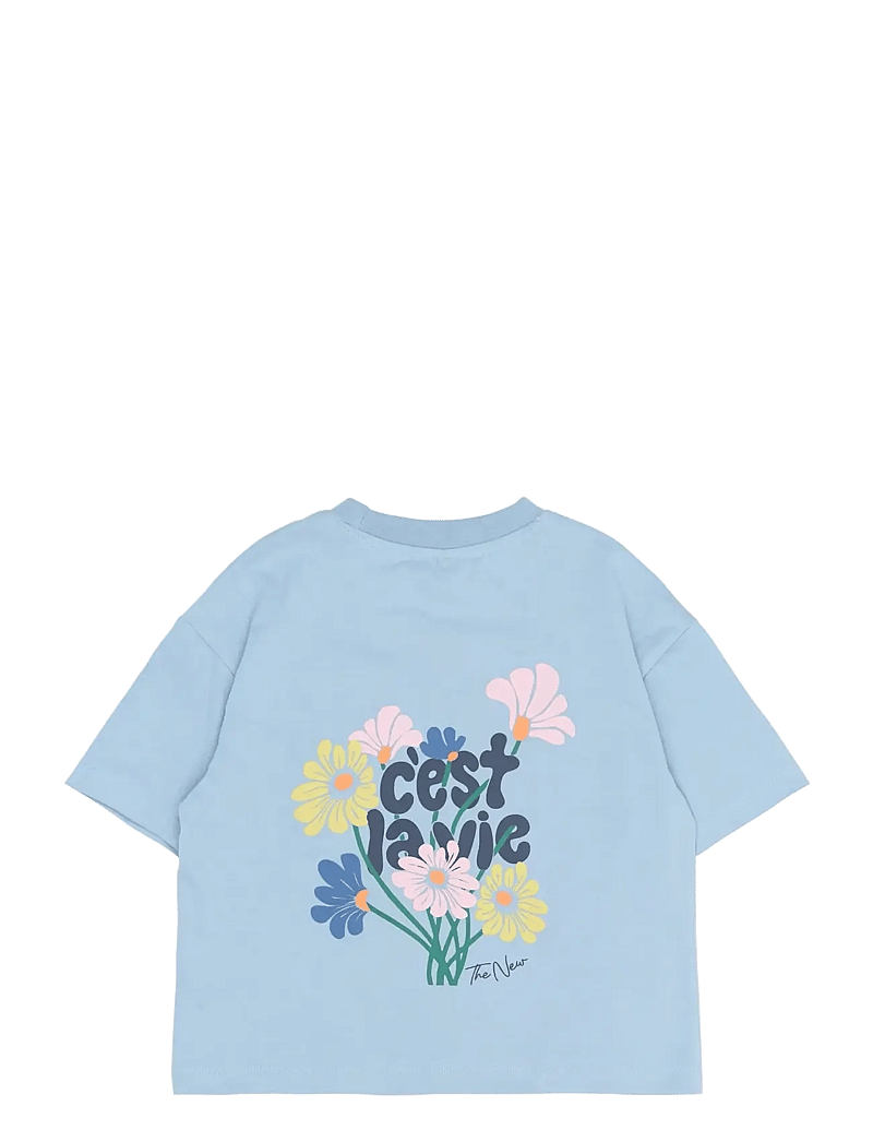 The New - TNSandra OS S_S Tee - kortärmade t-shirts - forever blue - 2