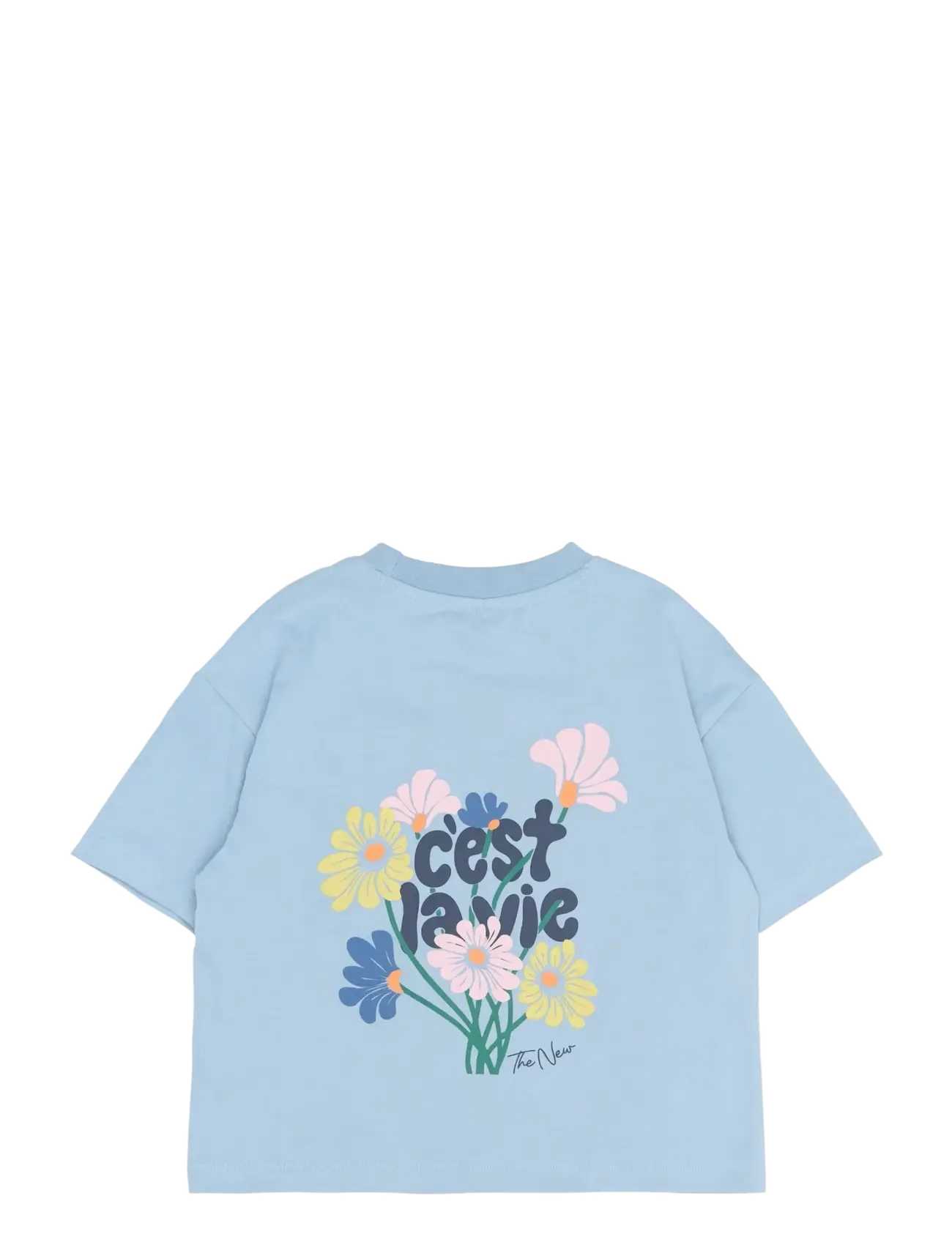The New - TNSandra OS S_S Tee - kortærmede t-shirts - forever blue - 2