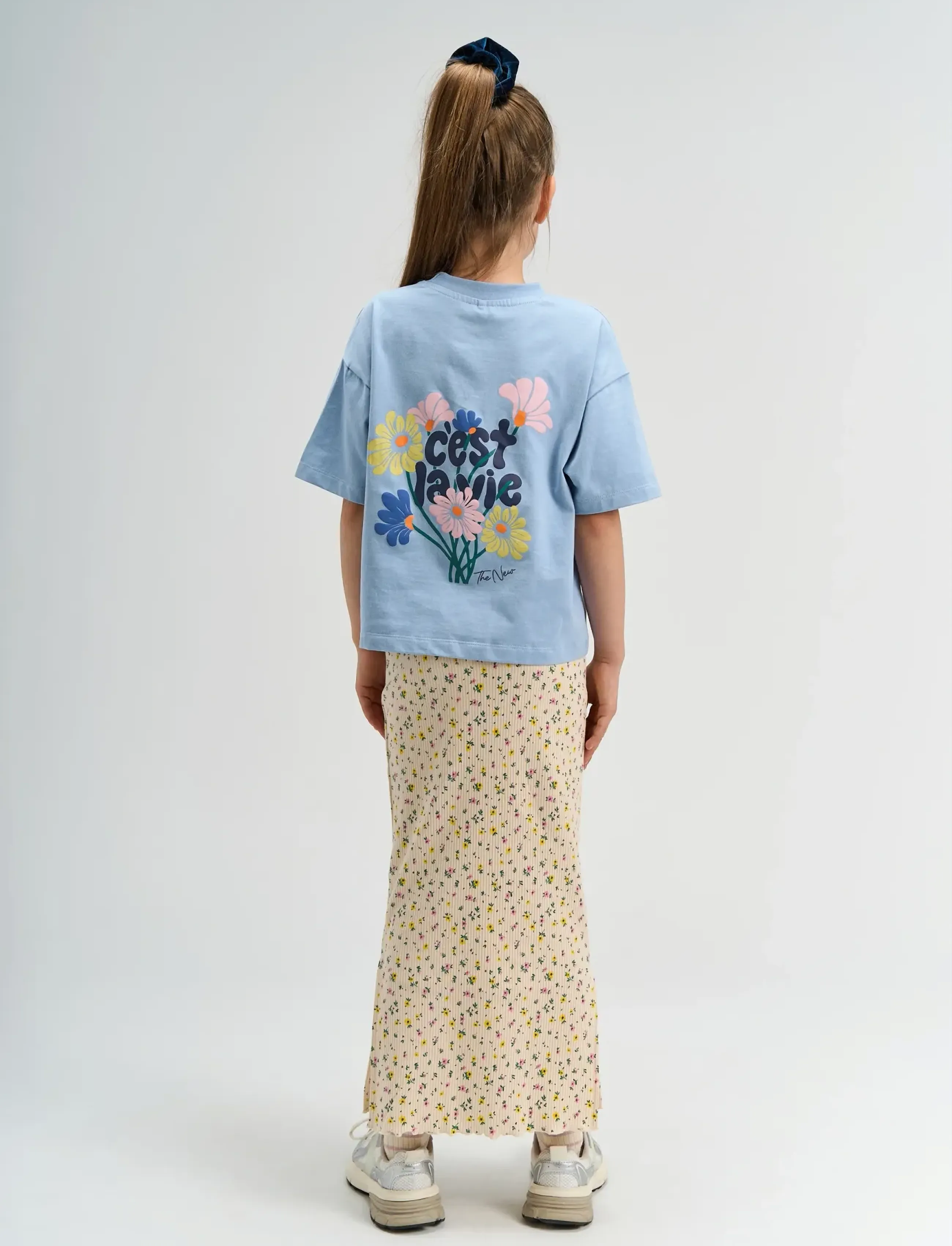 The New - TNSandra OS S_S Tee - kortærmede t-shirts - forever blue - 3