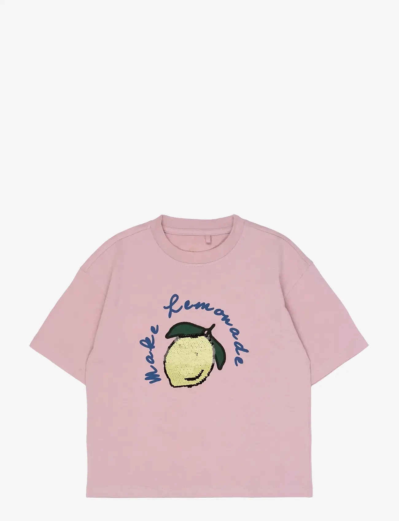 The New - TNShannet OS S_S Tee - kortärmade t-shirts - silver pink - 1