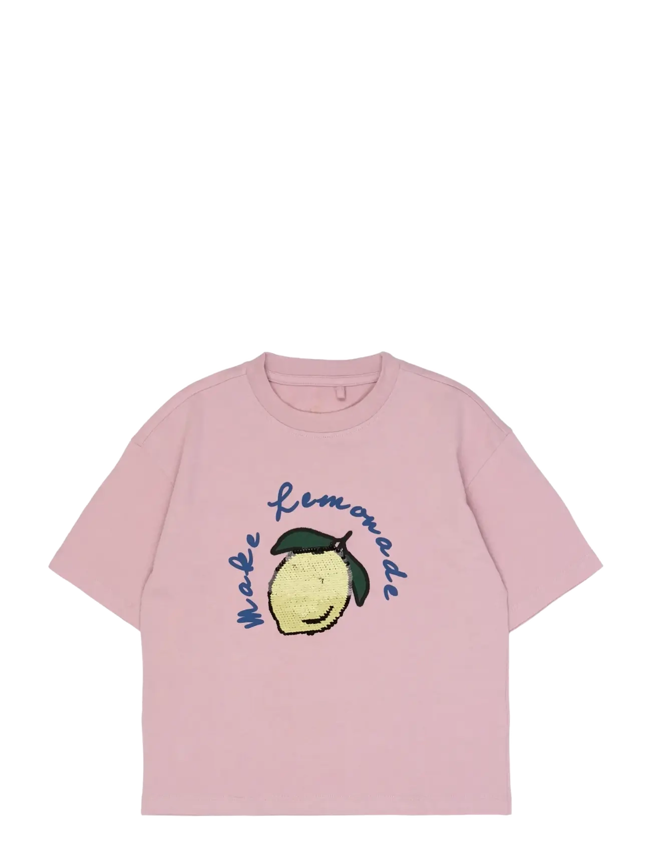 The New TNShannet OS S_S Tee - Teens 9-14 år - SILVER PINK / pink/rose