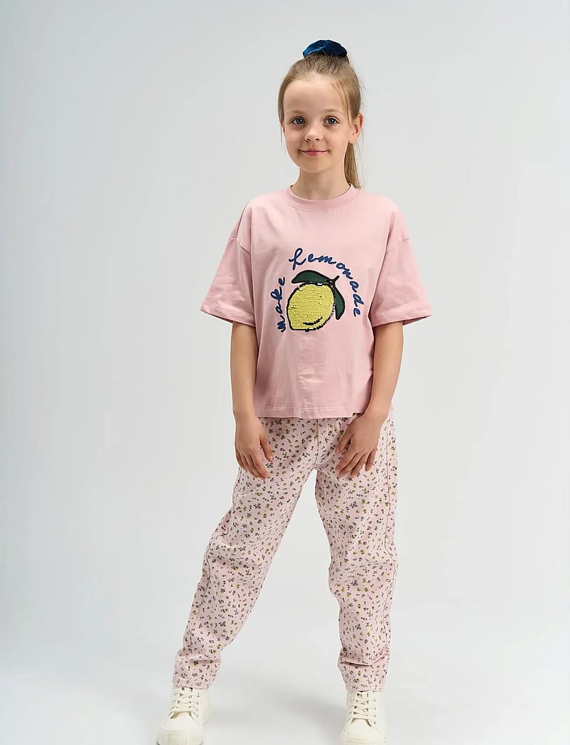 The New - TNShannet OS S_S Tee - kortärmade t-shirts - silver pink - 0