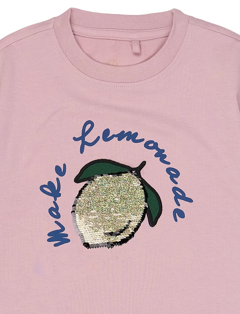The New - TNShannet OS S_S Tee - kortärmade t-shirts - silver pink - 5